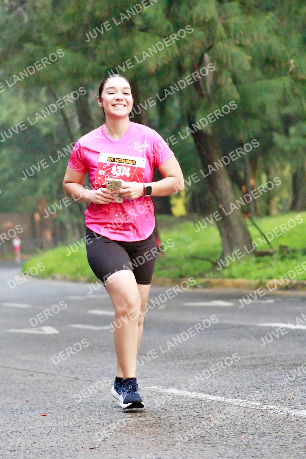 Foto del BARBIE RUN GUADALAJARA en Paseo Andares, Blvd. Puerta de Hierro 4965, Zapopan a las 07:17 · Ruta