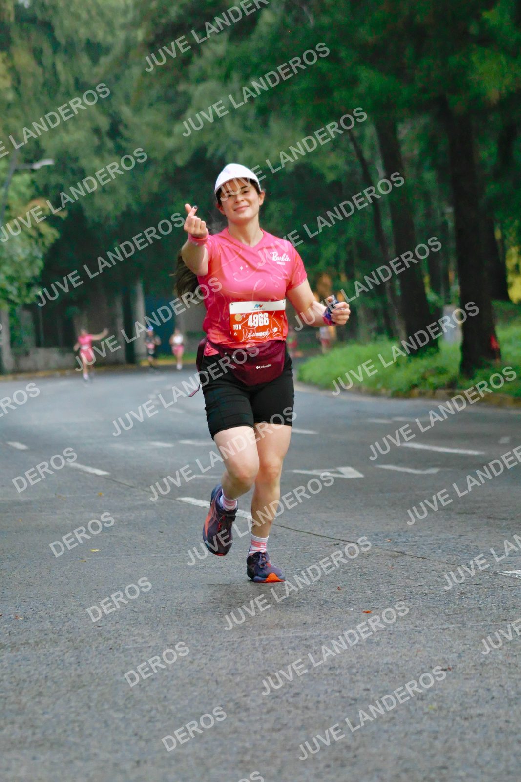 Foto del BARBIE RUN GUADALAJARA en Paseo Andares, Blvd. Puerta de Hierro 4965, Zapopan a las 07:19 · Ruta