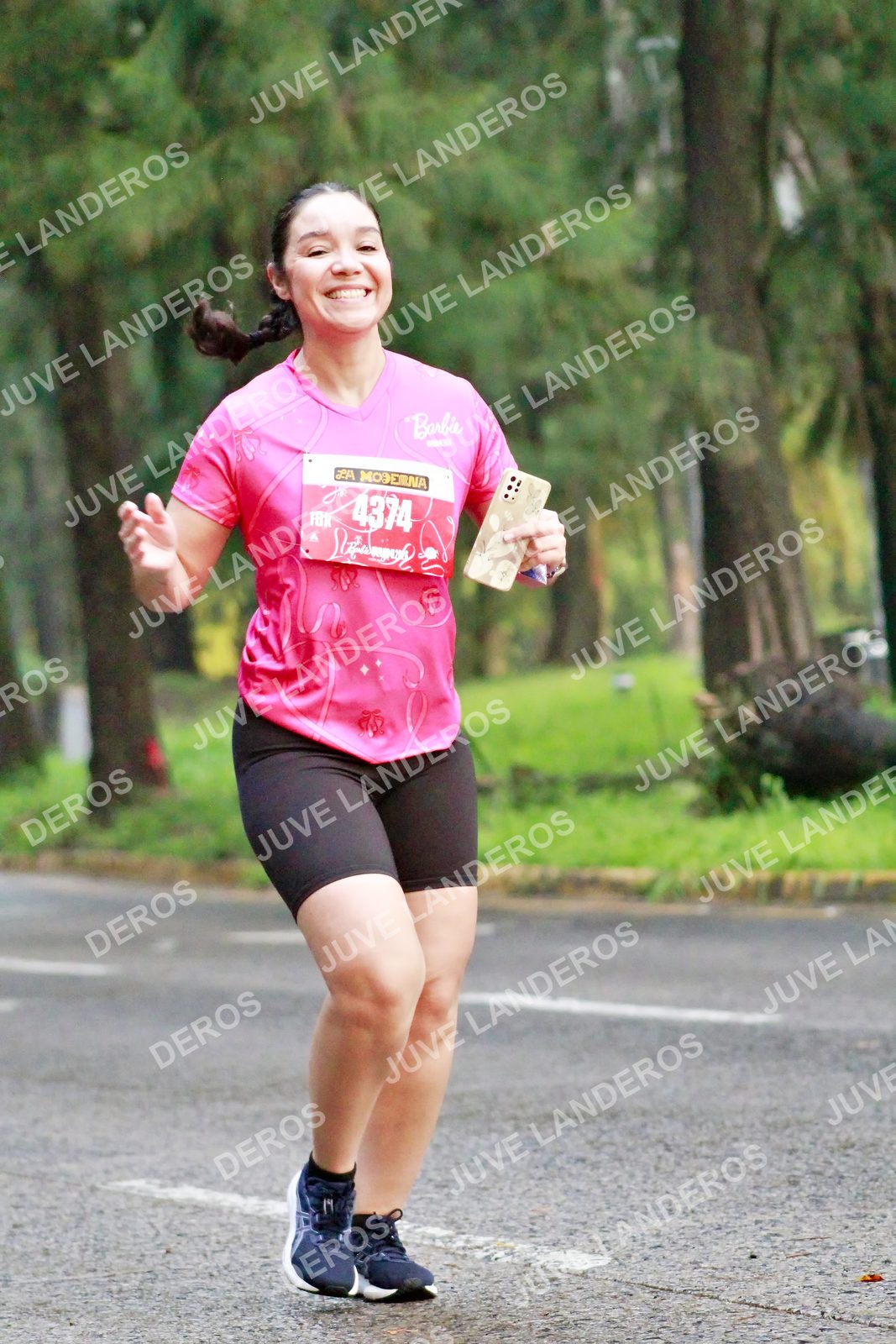 Foto del BARBIE RUN GUADALAJARA en Paseo Andares, Blvd. Puerta de Hierro 4965, Zapopan a las 07:17 · Ruta