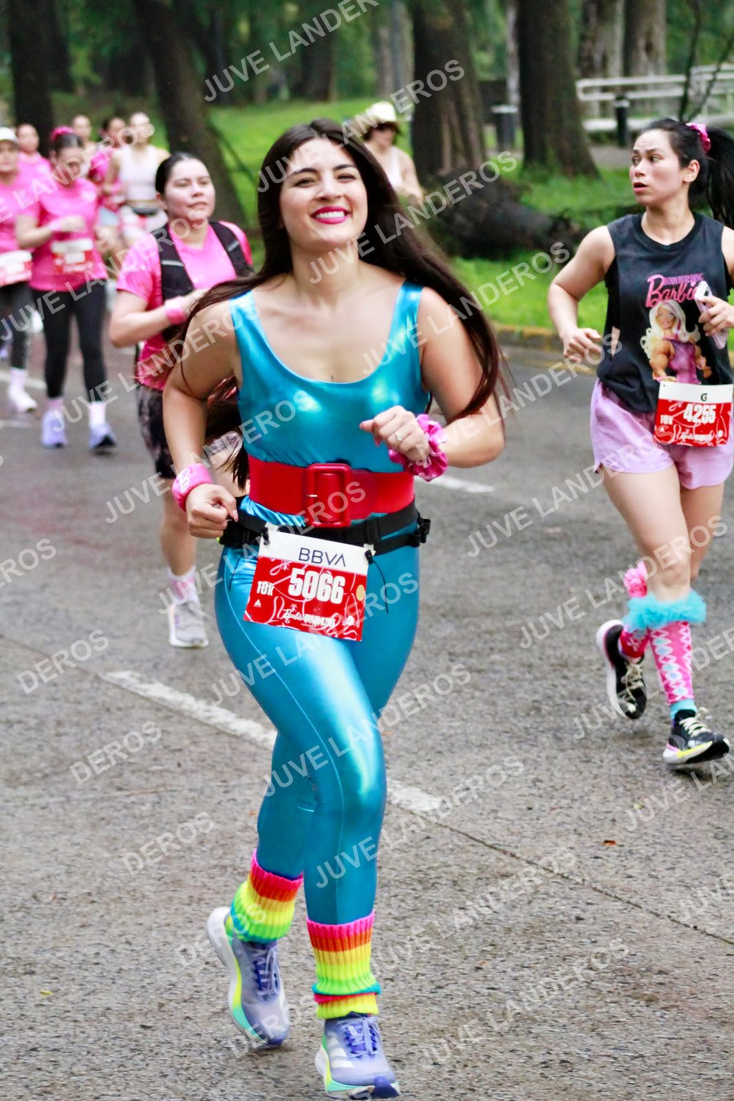 Foto del BARBIE RUN GUADALAJARA en Paseo Andares, Blvd. Puerta de Hierro 4965, Zapopan a las 07:06 · Ruta