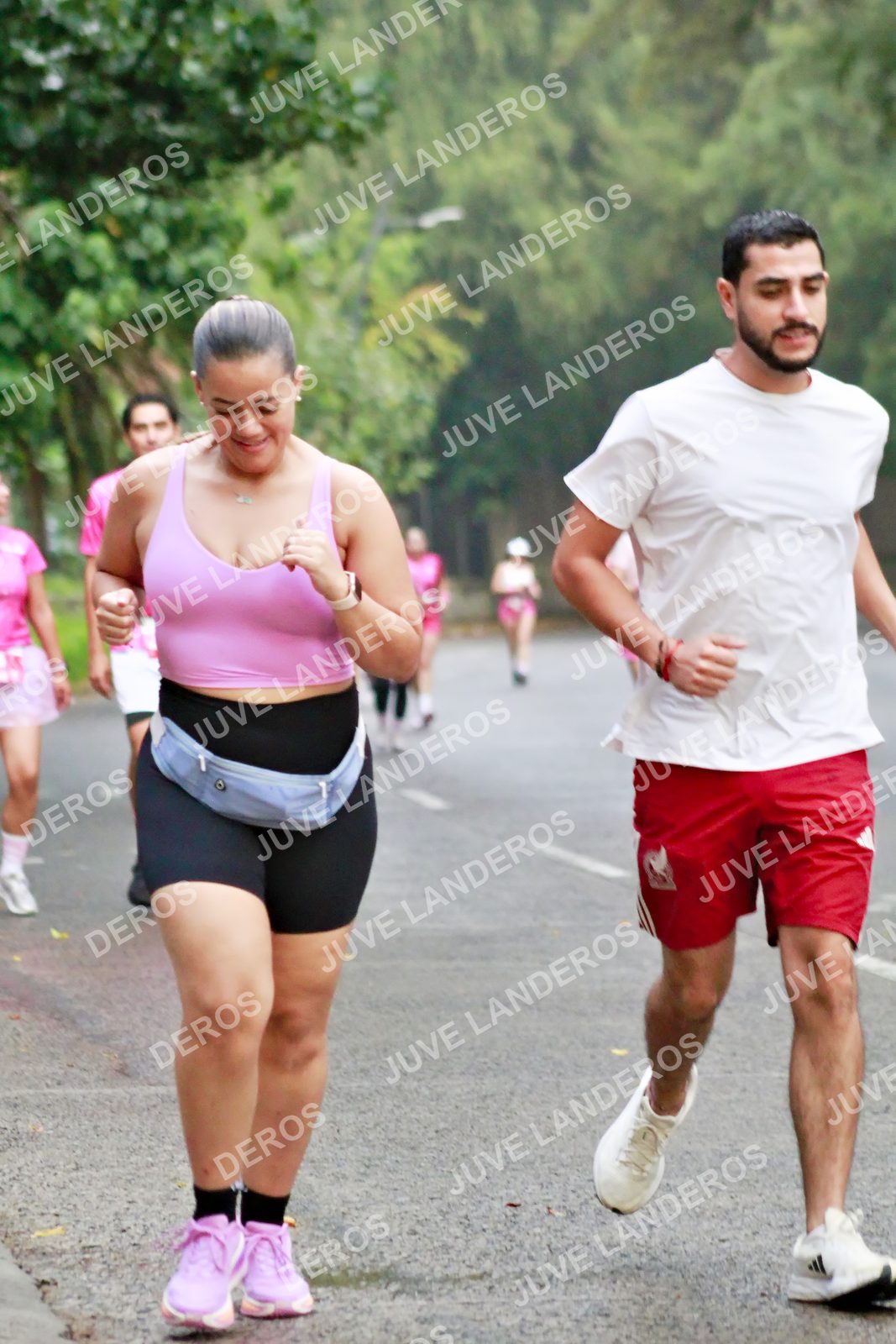 Foto del BARBIE RUN GUADALAJARA en Paseo Andares, Blvd. Puerta de Hierro 4965, Zapopan a las 07:09 · Ruta
