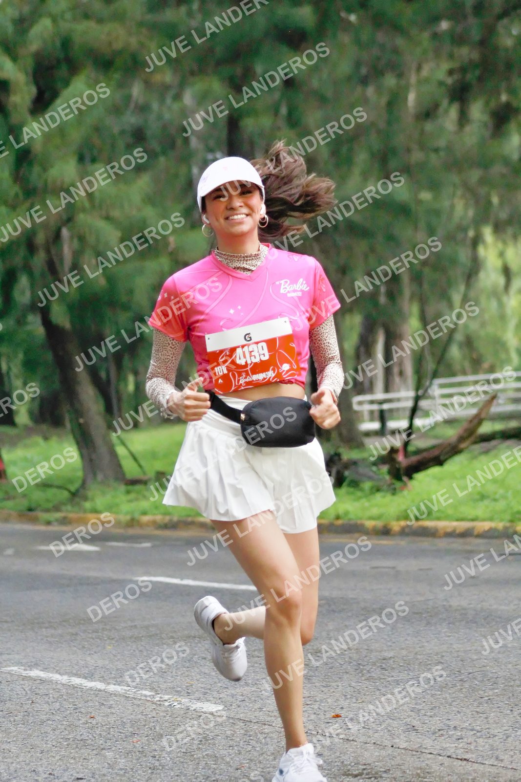 Foto del BARBIE RUN GUADALAJARA en Paseo Andares, Blvd. Puerta de Hierro 4965, Zapopan a las 07:22 · Ruta · dorsal 4139