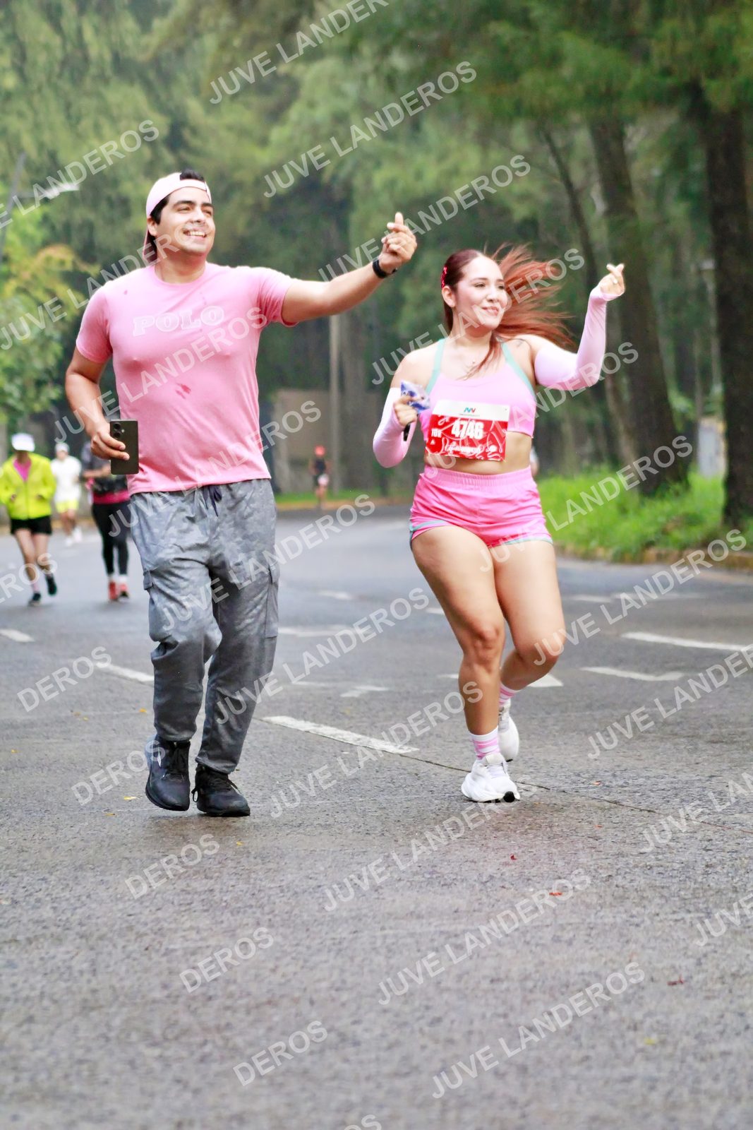 Foto del BARBIE RUN GUADALAJARA en Paseo Andares, Blvd. Puerta de Hierro 4965, Zapopan a las 07:12 · Ruta