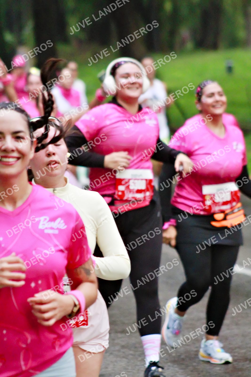Foto del BARBIE RUN GUADALAJARA en Paseo Andares, Blvd. Puerta de Hierro 4965, Zapopan a las 07:05 · Ruta