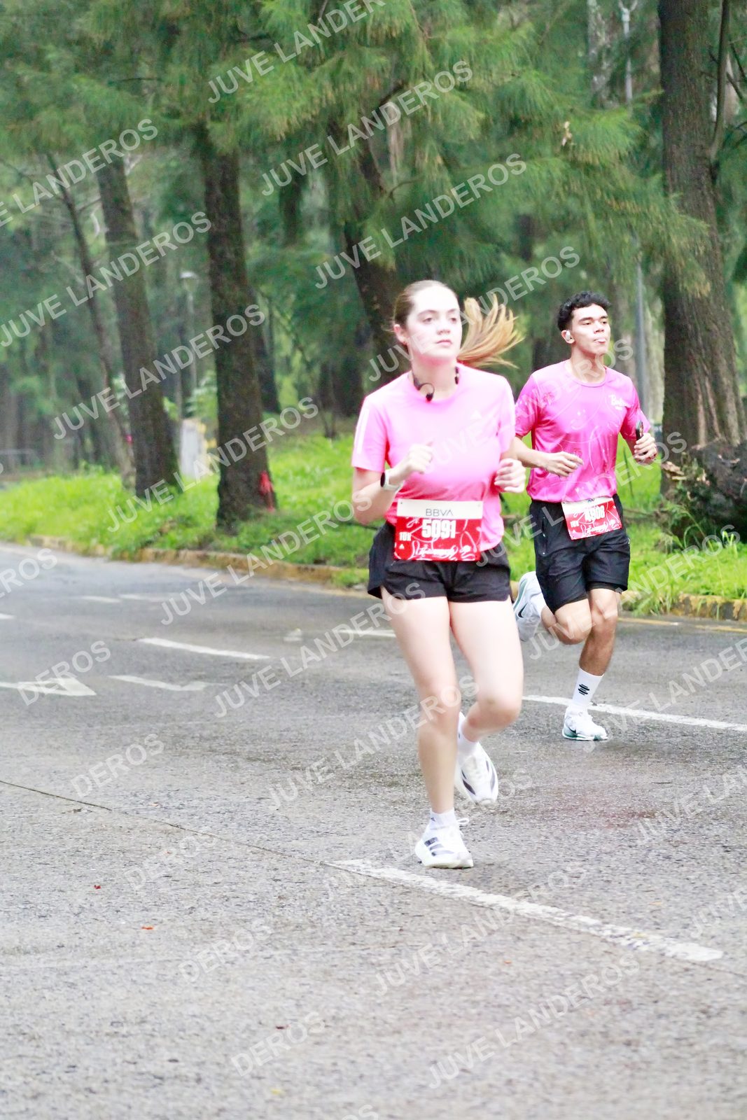 Foto del BARBIE RUN GUADALAJARA en Paseo Andares, Blvd. Puerta de Hierro 4965, Zapopan a las 07:08 · Ruta