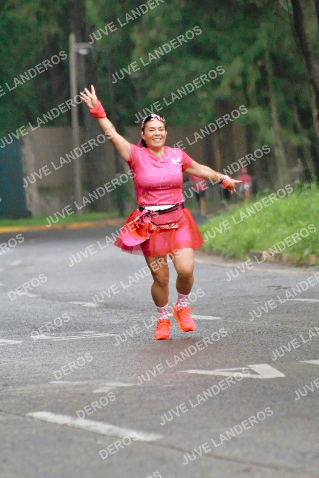 Foto del BARBIE RUN GUADALAJARA en Paseo Andares, Blvd. Puerta de Hierro 4965, Zapopan a las 07:22 · Ruta