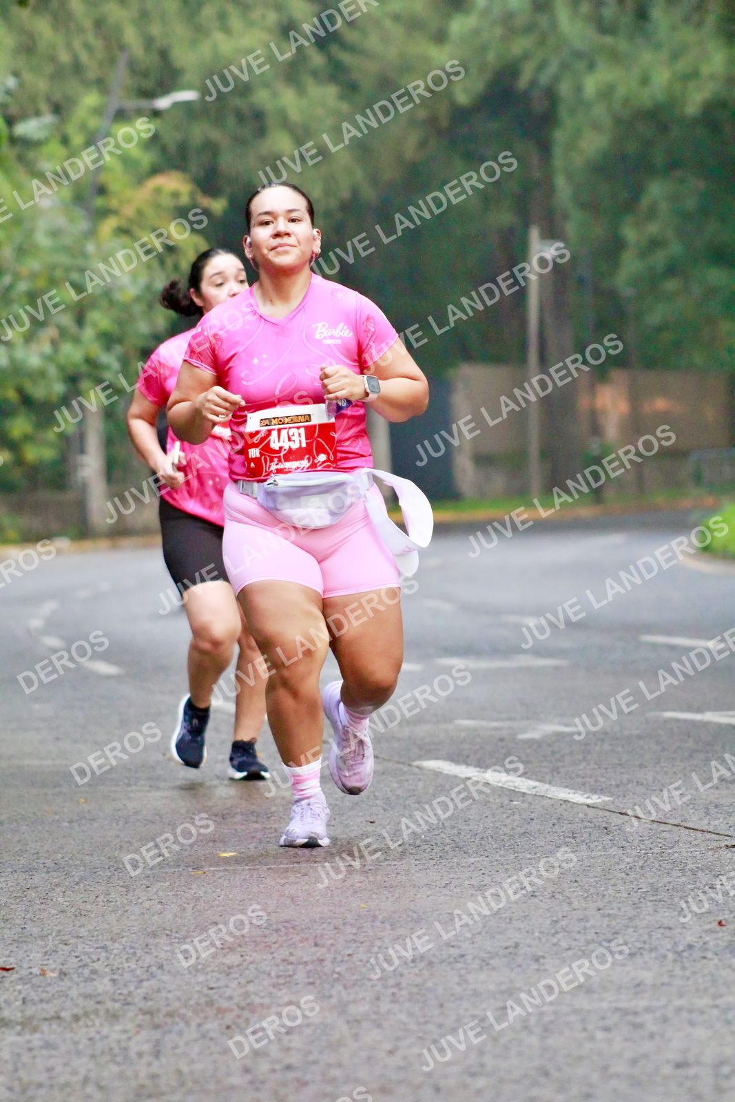 Foto del BARBIE RUN GUADALAJARA en Paseo Andares, Blvd. Puerta de Hierro 4965, Zapopan a las 07:17 · Ruta