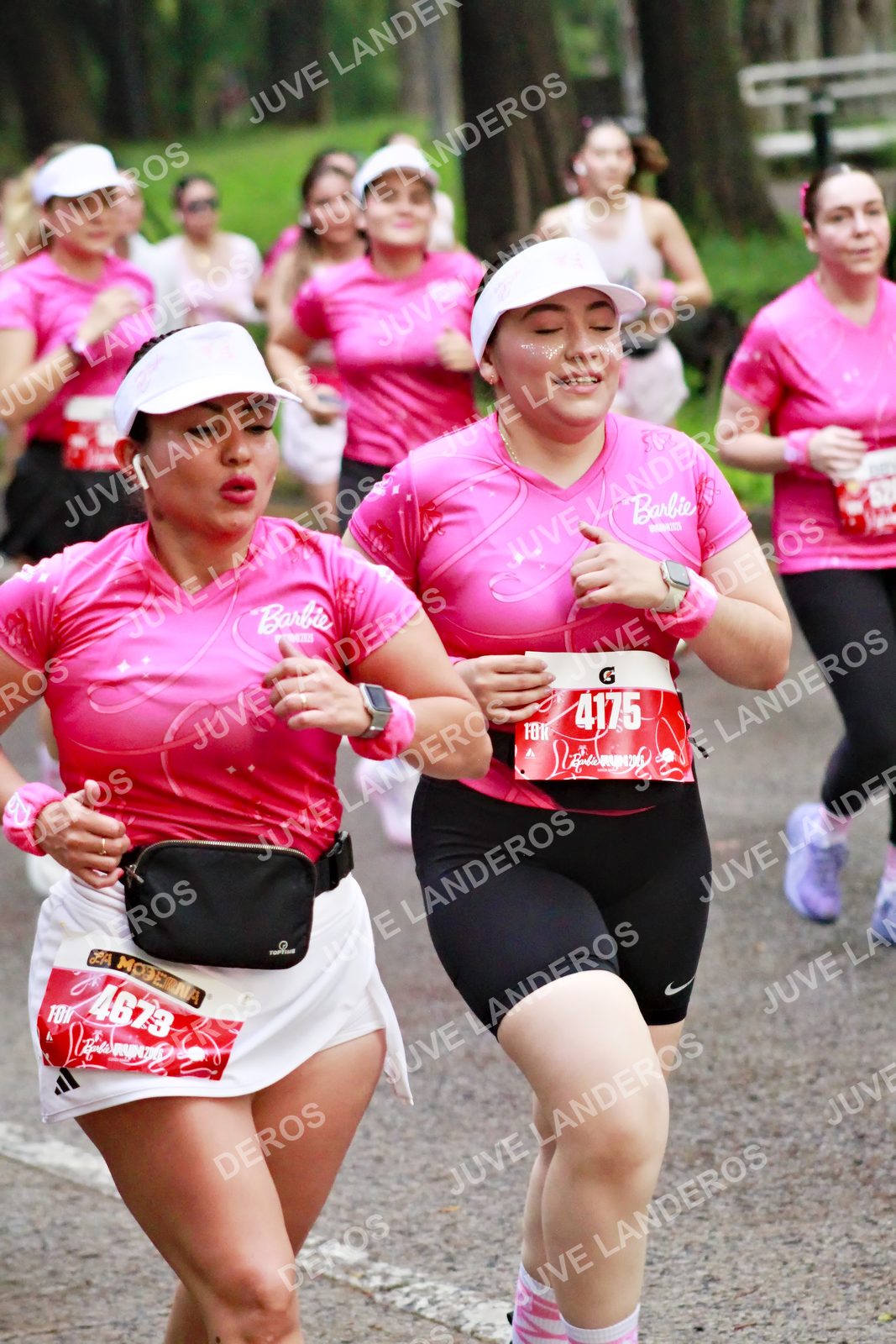 Foto del BARBIE RUN GUADALAJARA en Paseo Andares, Blvd. Puerta de Hierro 4965, Zapopan a las 07:06 · Ruta