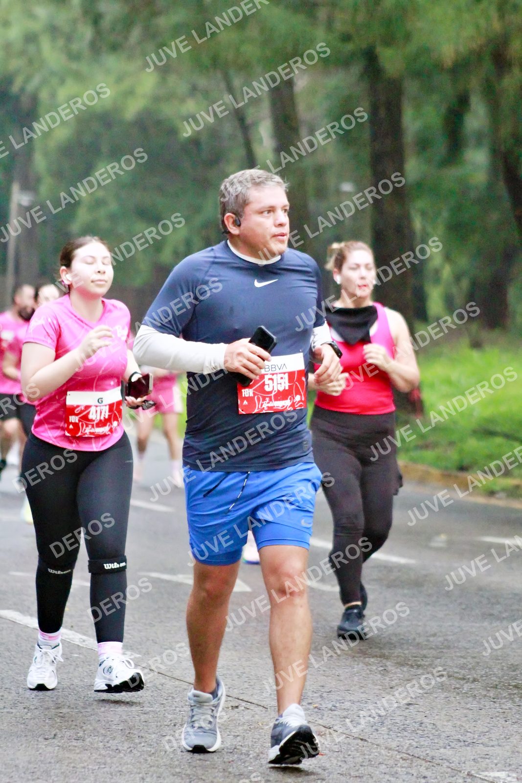 Foto del BARBIE RUN GUADALAJARA en Paseo Andares, Blvd. Puerta de Hierro 4965, Zapopan a las 07:06 · Ruta