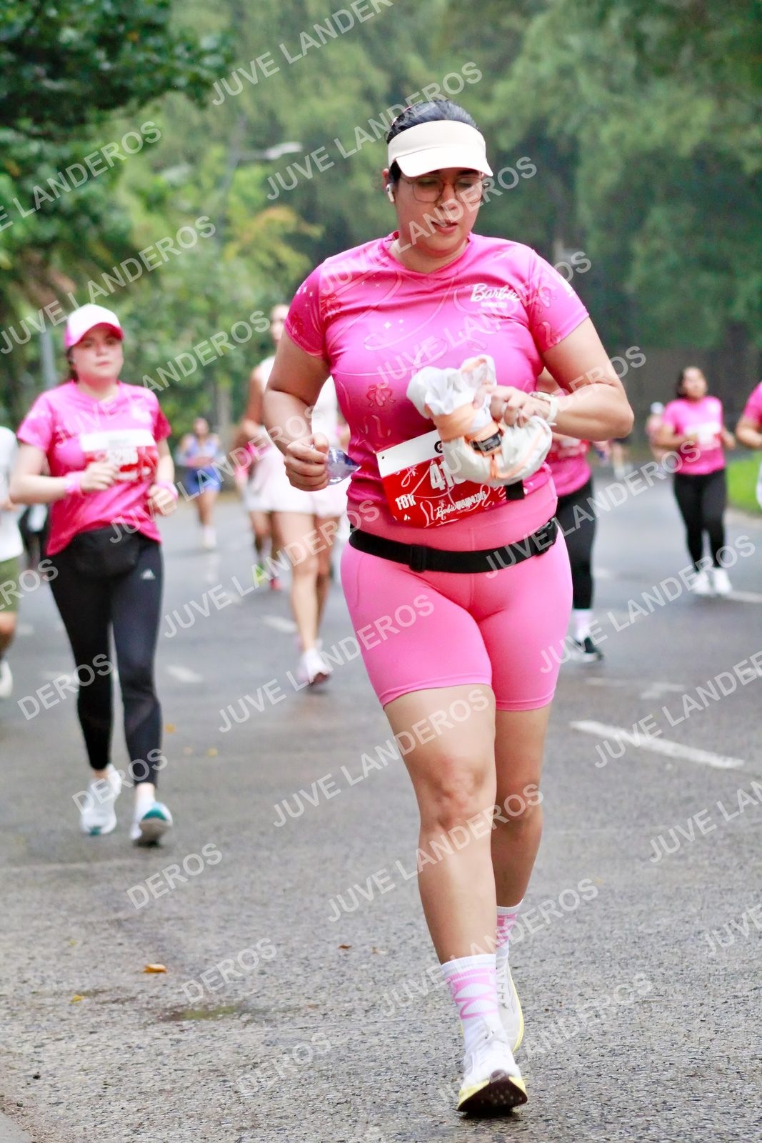 Foto del BARBIE RUN GUADALAJARA en Paseo Andares, Blvd. Puerta de Hierro 4965, Zapopan a las 07:08 · Ruta