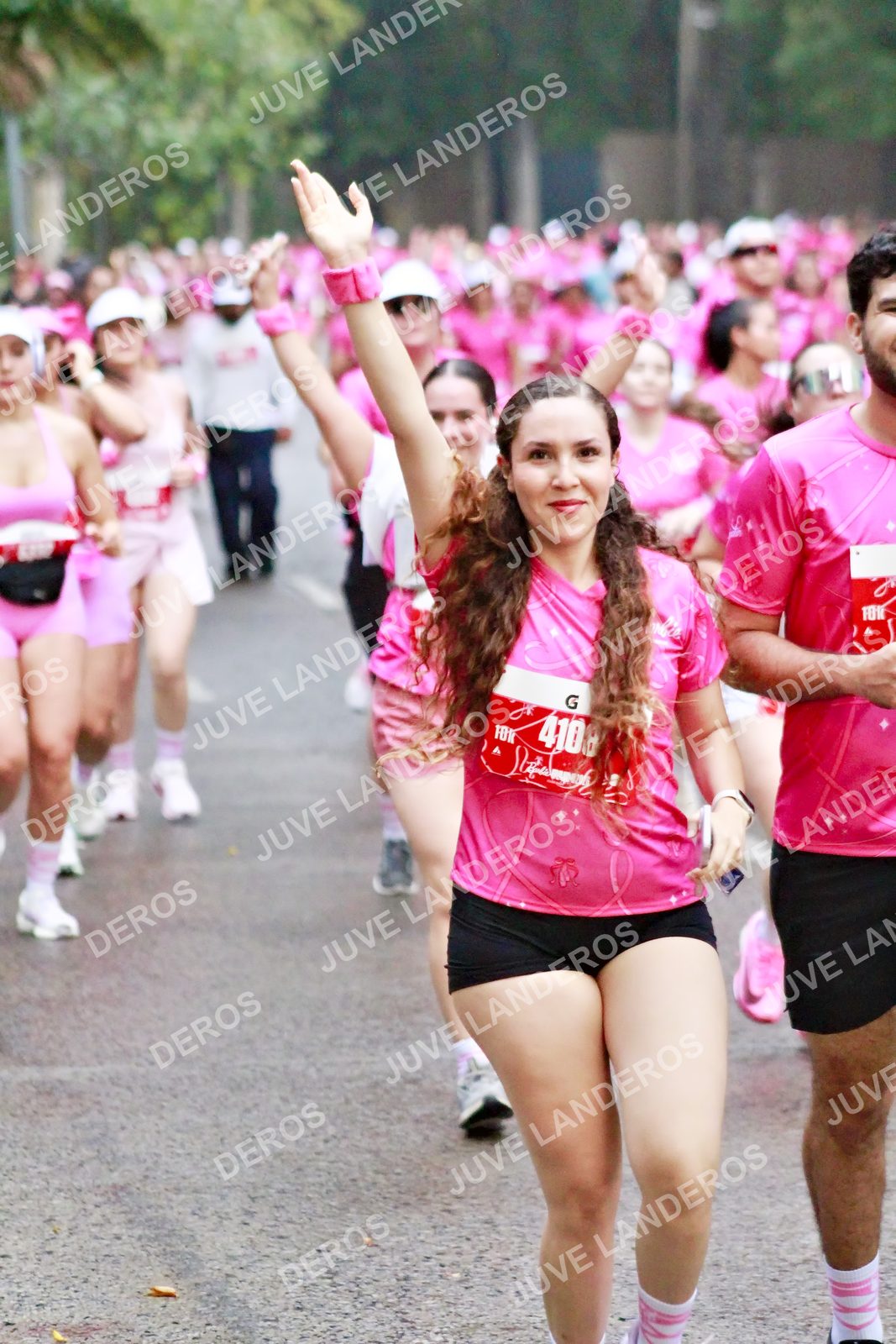 Foto del BARBIE RUN GUADALAJARA en Paseo Andares, Blvd. Puerta de Hierro 4965, Zapopan a las 07:05 · Ruta