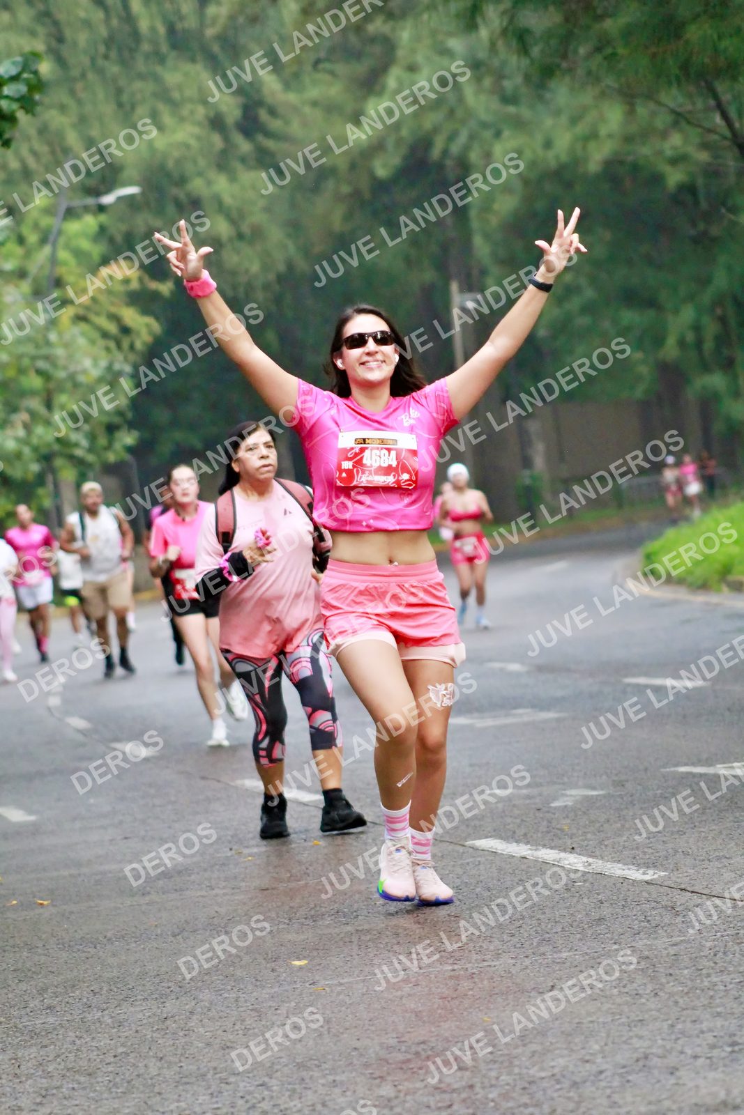 Foto del BARBIE RUN GUADALAJARA en Paseo Andares, Blvd. Puerta de Hierro 4965, Zapopan a las 07:08 · Ruta
