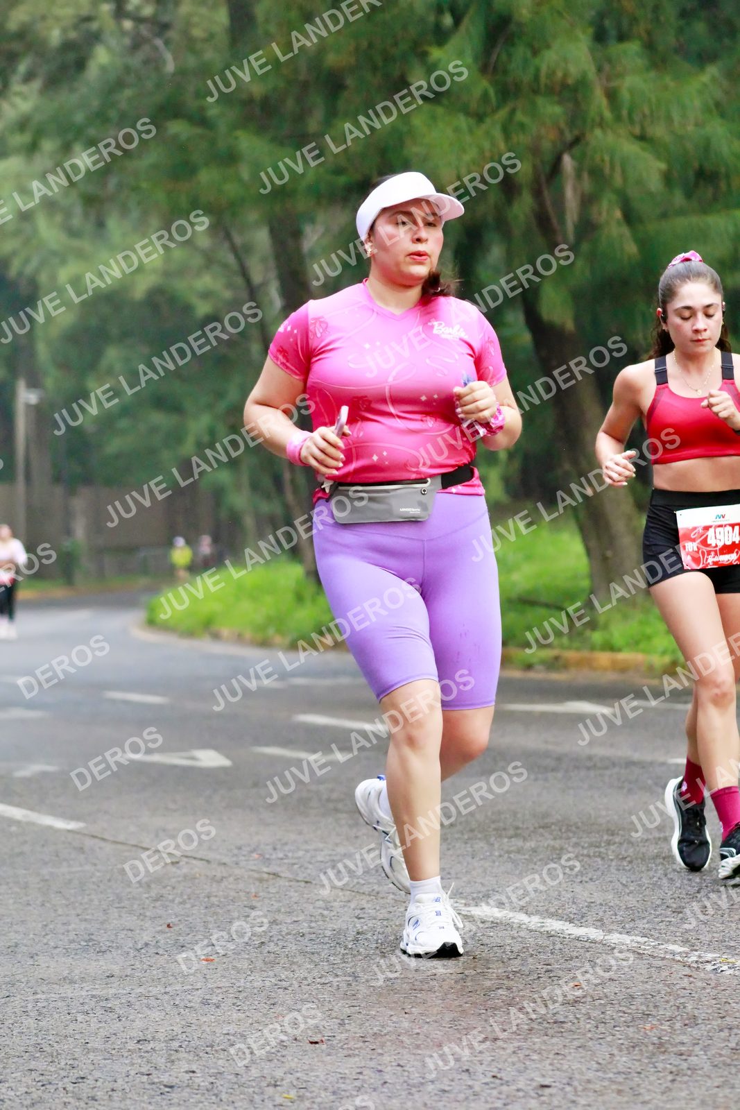 Foto del BARBIE RUN GUADALAJARA en Paseo Andares, Blvd. Puerta de Hierro 4965, Zapopan a las 07:12 · Ruta