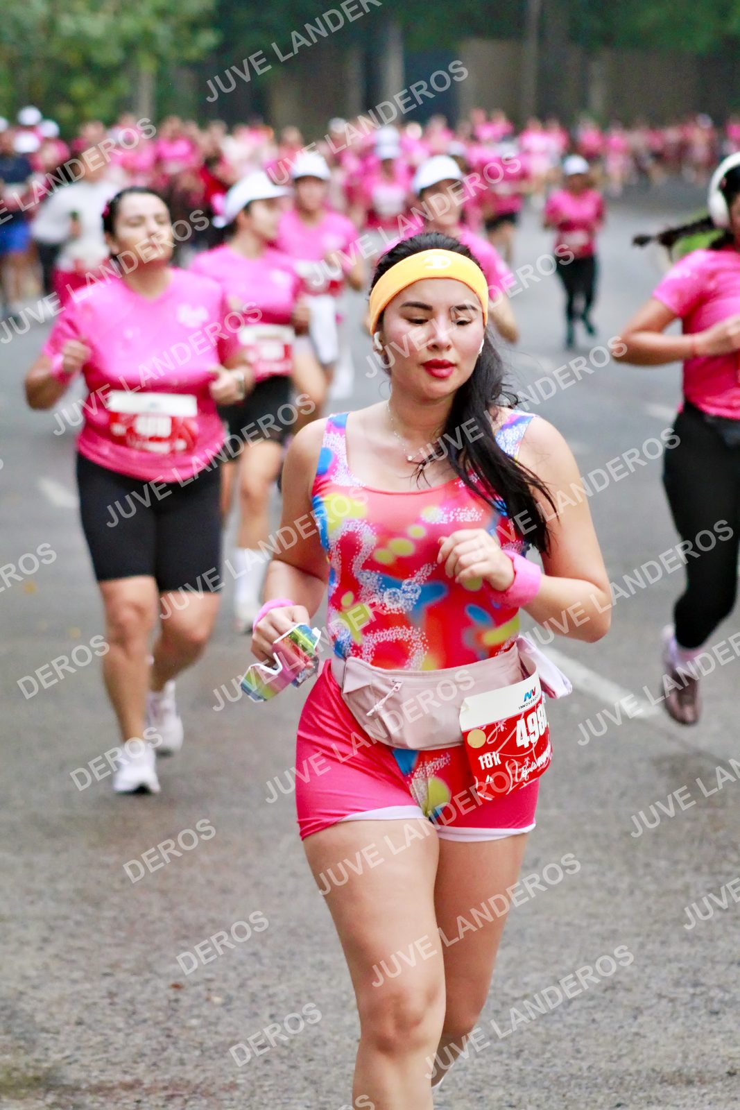 Foto del BARBIE RUN GUADALAJARA en Paseo Andares, Blvd. Puerta de Hierro 4965, Zapopan a las 07:06 · Ruta