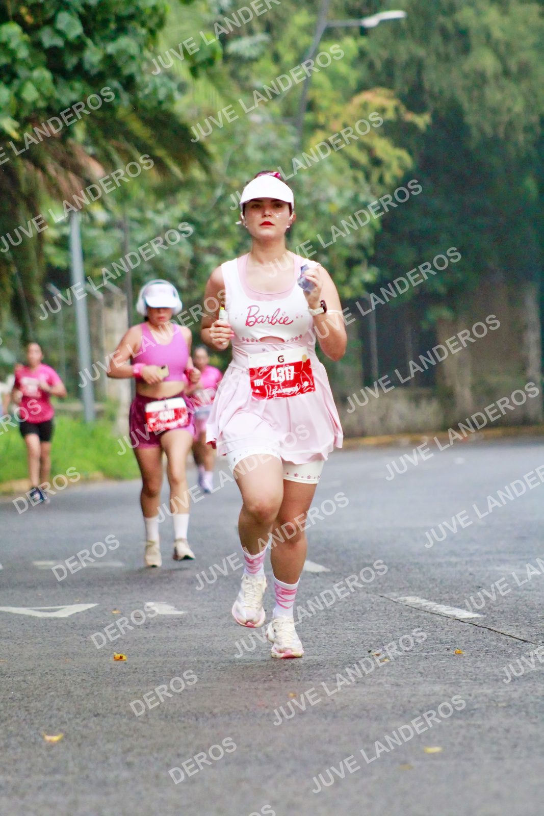 Foto del BARBIE RUN GUADALAJARA en Paseo Andares, Blvd. Puerta de Hierro 4965, Zapopan a las 07:17 · Ruta