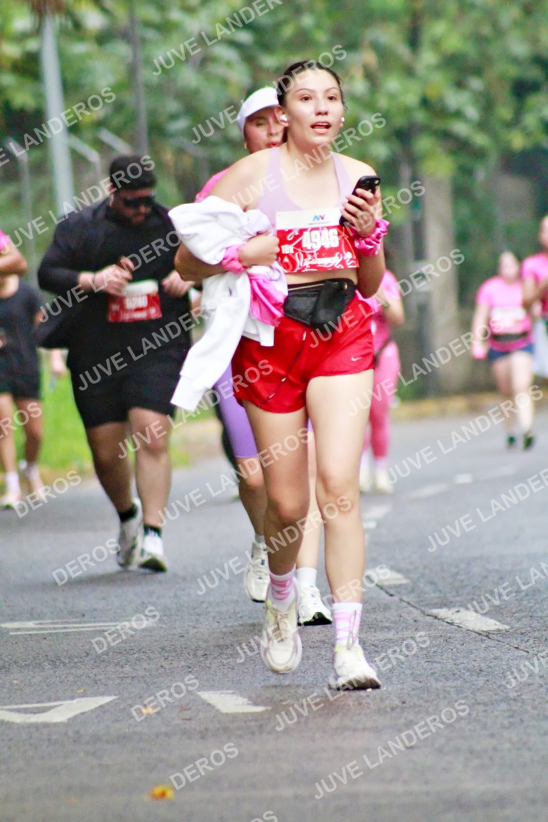 Foto del BARBIE RUN GUADALAJARA en Paseo Andares, Blvd. Puerta de Hierro 4965, Zapopan a las 07:11 · Ruta