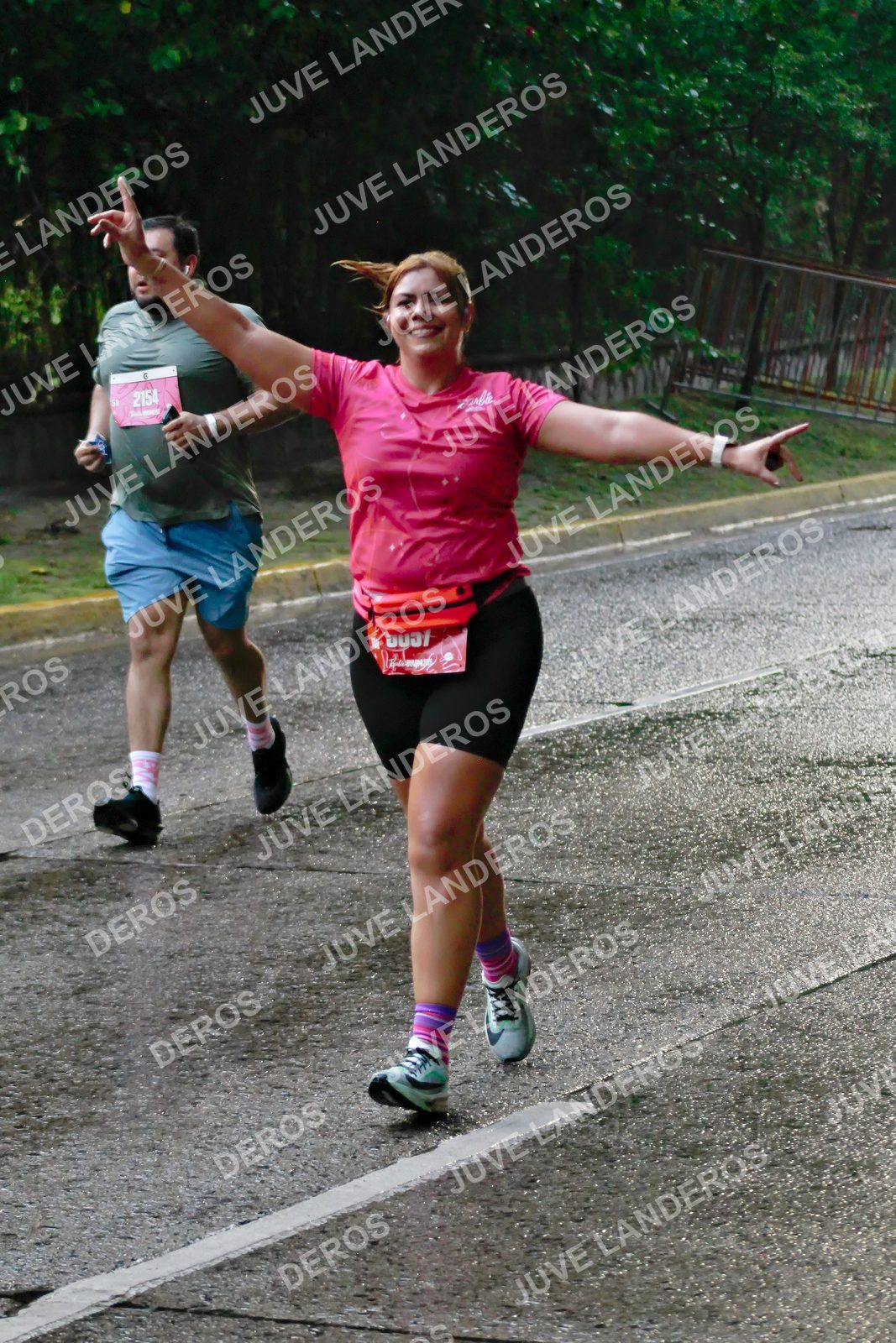 Foto del BARBIE RUN GUADALAJARA en Paseo Andares, Blvd. Puerta de Hierro 4965, Zapopan a las 07:39 · Ruta · dorsal 2154