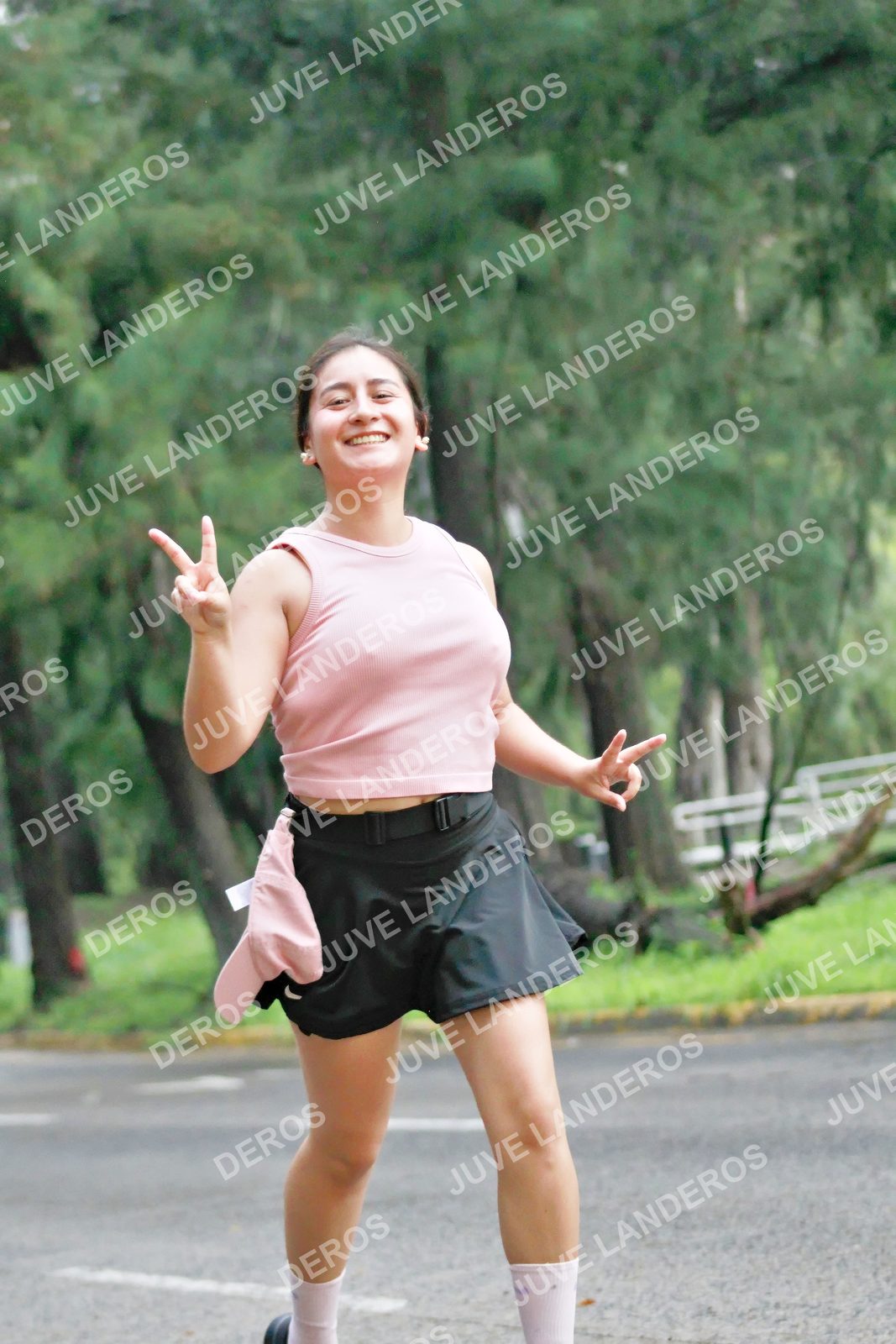 Foto del BARBIE RUN GUADALAJARA en Paseo Andares, Blvd. Puerta de Hierro 4965, Zapopan a las 07:25 · Ruta