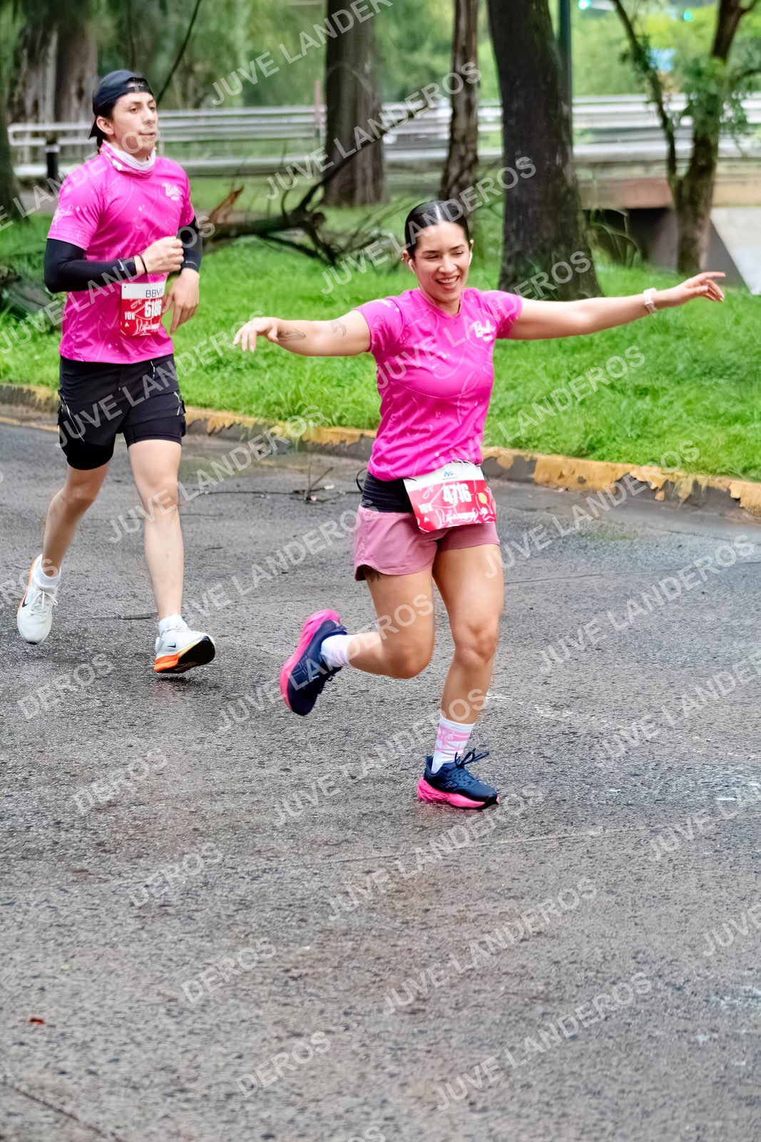 Foto del BARBIE RUN GUADALAJARA en Paseo Andares, Blvd. Puerta de Hierro 4965, Zapopan a las 07:02 · Ruta · dorsal 4716