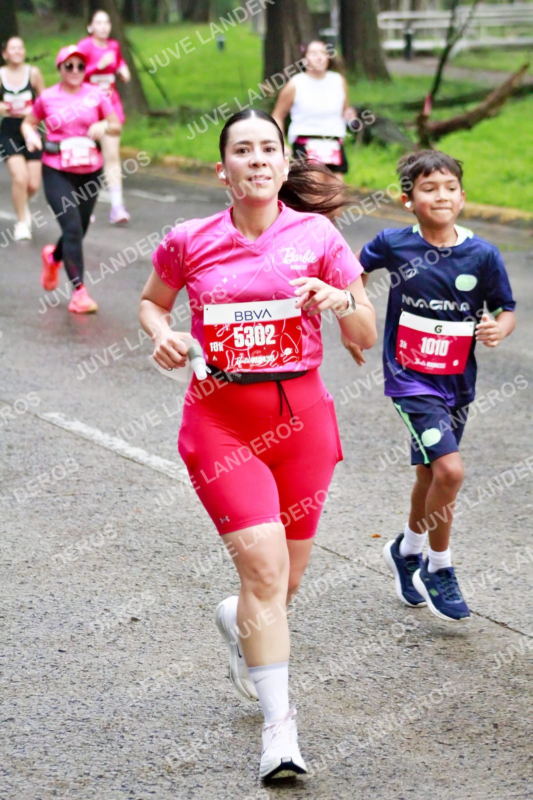 Foto del BARBIE RUN GUADALAJARA en Paseo Andares, Blvd. Puerta de Hierro 4965, Zapopan a las 07:07 · Ruta