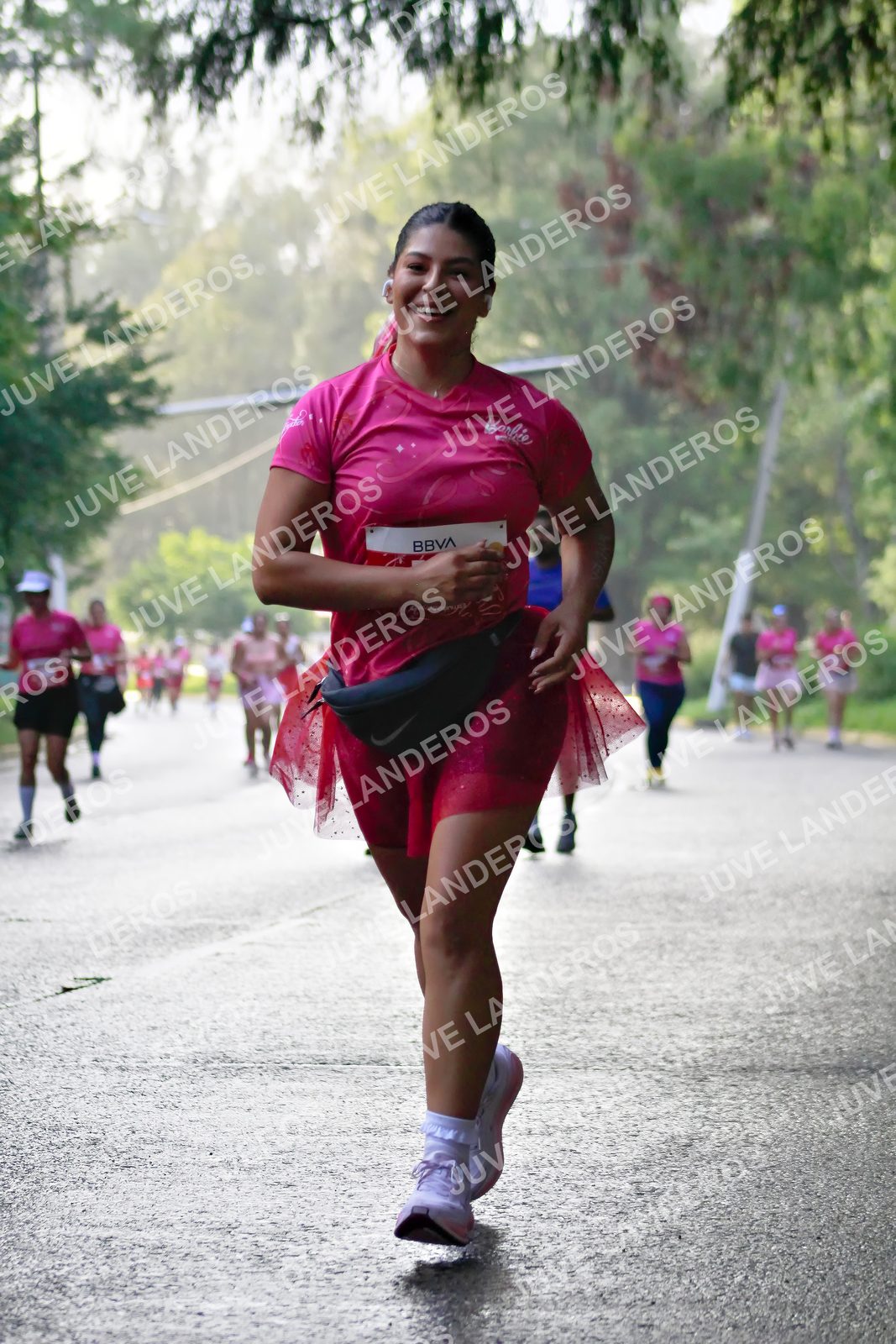 Foto del BARBIE RUN GUADALAJARA en Paseo Andares, Blvd. Puerta de Hierro 4965, Zapopan a las 07:41 · Ruta