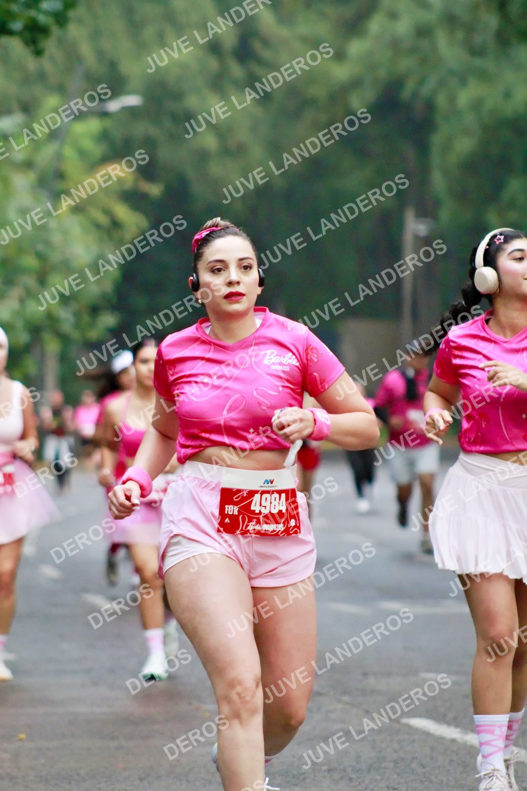 Foto del BARBIE RUN GUADALAJARA en Paseo Andares, Blvd. Puerta de Hierro 4965, Zapopan a las 07:08 · Ruta