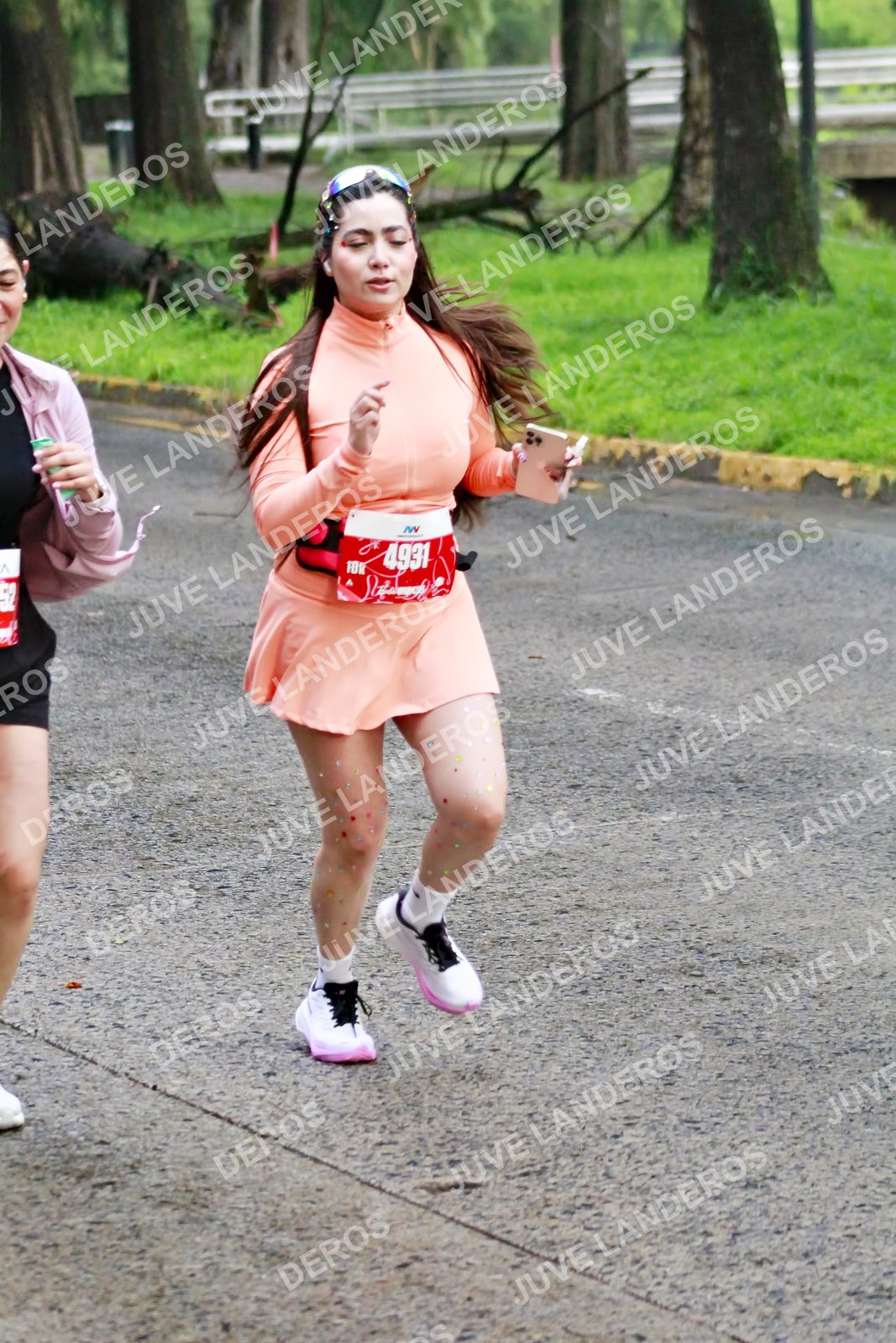 Foto del BARBIE RUN GUADALAJARA en Paseo Andares, Blvd. Puerta de Hierro 4965, Zapopan a las 07:09 · Ruta