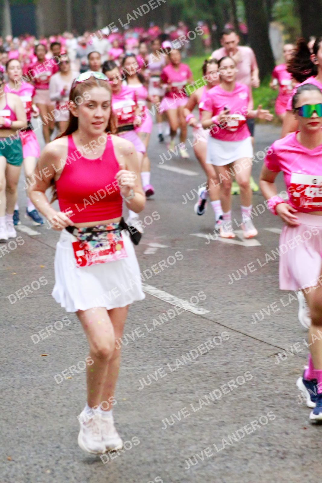 Foto del BARBIE RUN GUADALAJARA en Paseo Andares, Blvd. Puerta de Hierro 4965, Zapopan a las 07:04 · Ruta