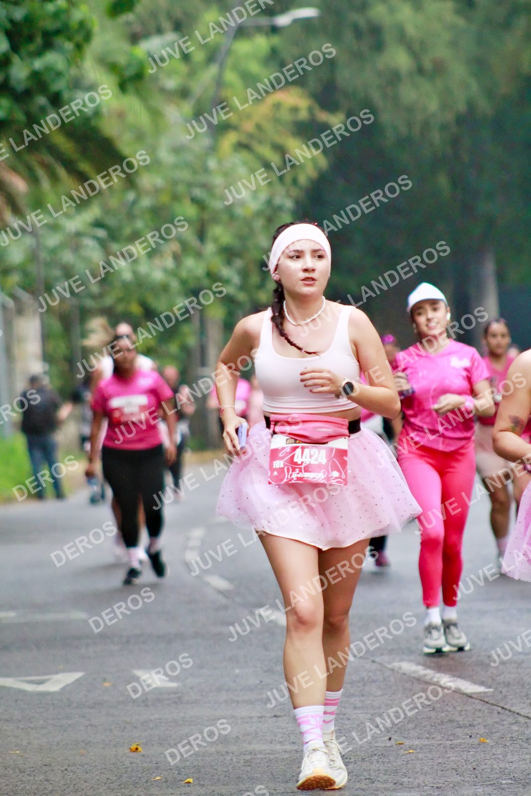 Foto del BARBIE RUN GUADALAJARA en Paseo Andares, Blvd. Puerta de Hierro 4965, Zapopan a las 07:08 · Ruta