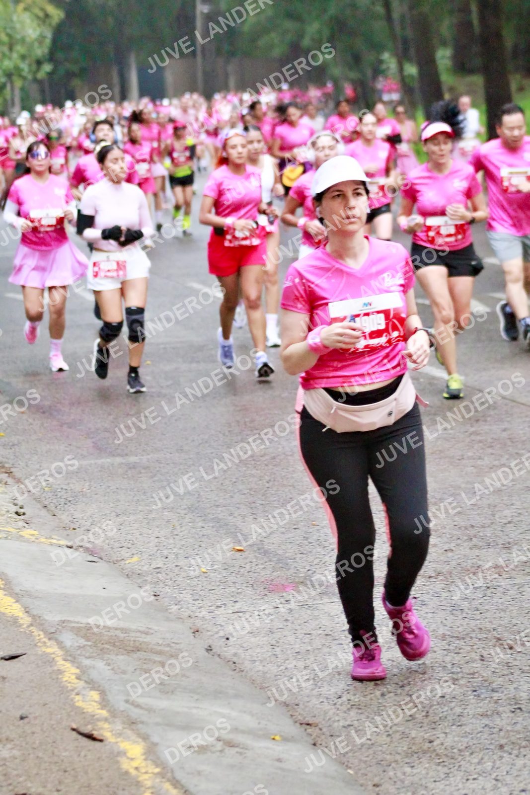 Foto del BARBIE RUN GUADALAJARA en Paseo Andares, Blvd. Puerta de Hierro 4965, Zapopan a las 07:04 · Ruta