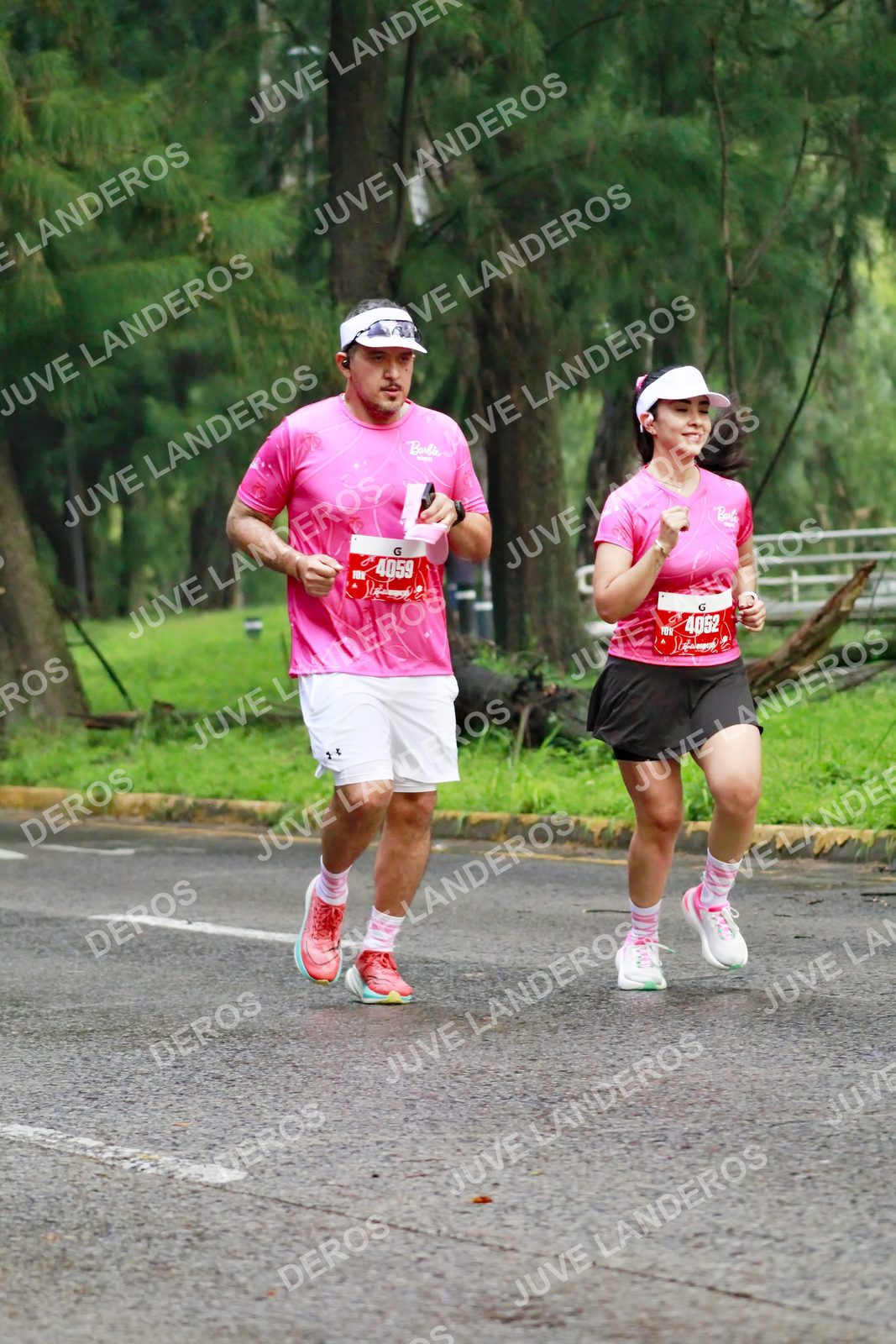 Foto del BARBIE RUN GUADALAJARA en Paseo Andares, Blvd. Puerta de Hierro 4965, Zapopan a las 07:12 · Ruta