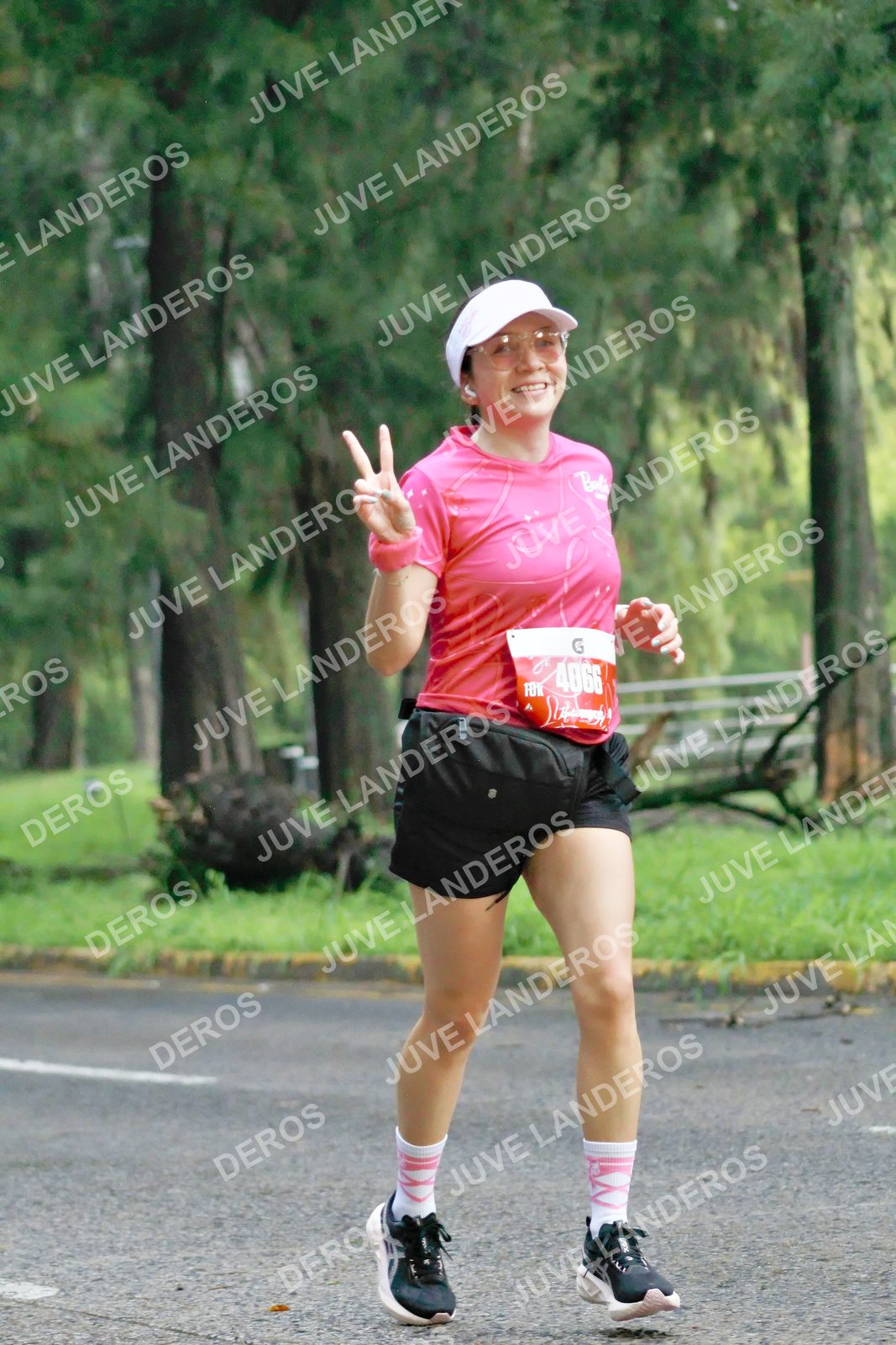 Foto del BARBIE RUN GUADALAJARA en Paseo Andares, Blvd. Puerta de Hierro 4965, Zapopan a las 07:21 · Ruta · dorsal 4066