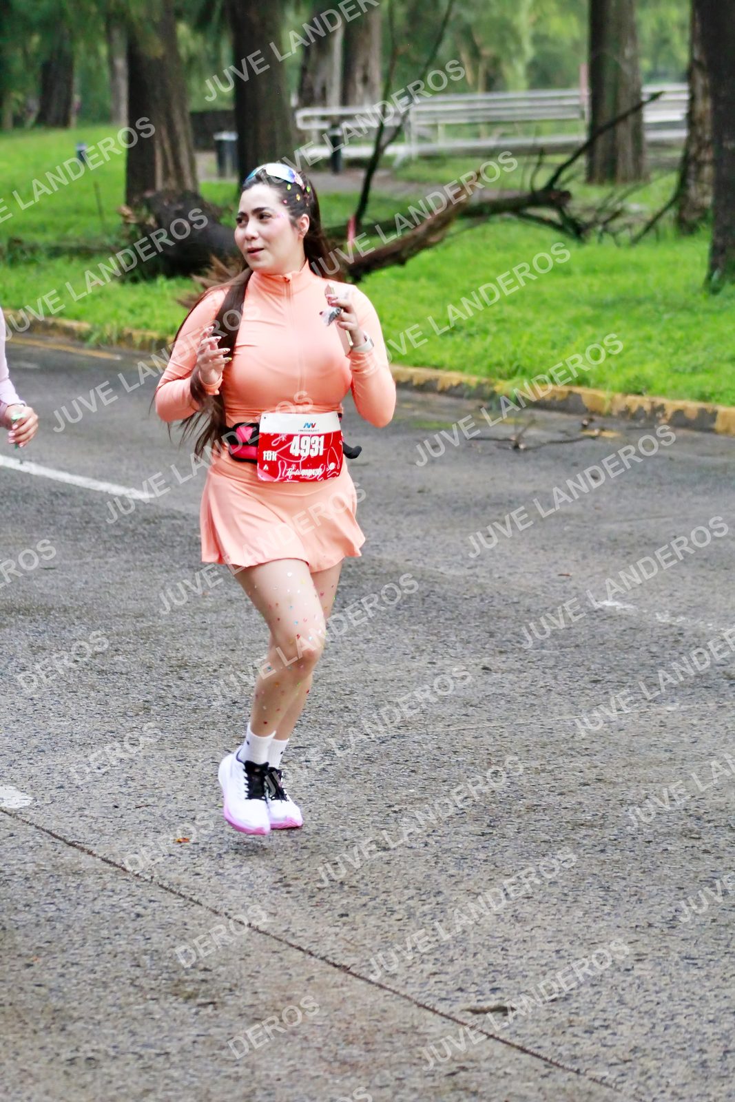 Foto del BARBIE RUN GUADALAJARA en Paseo Andares, Blvd. Puerta de Hierro 4965, Zapopan a las 07:09 · Ruta