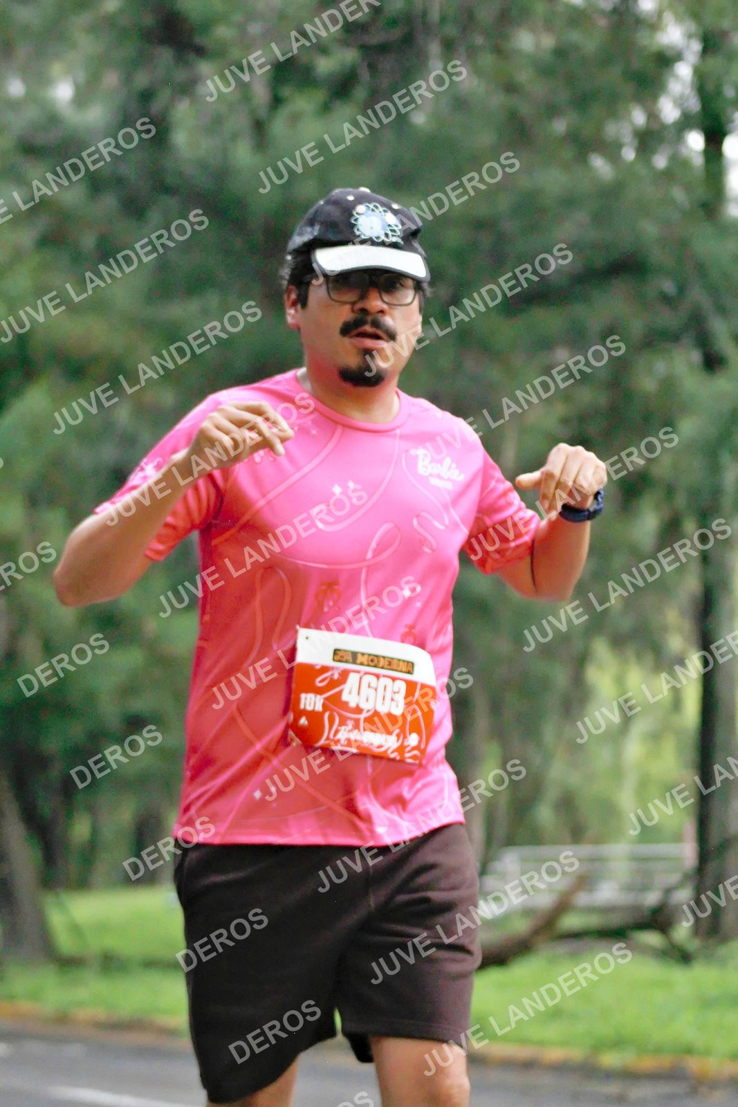 Foto del BARBIE RUN GUADALAJARA en Paseo Andares, Blvd. Puerta de Hierro 4965, Zapopan a las 07:23 · Ruta · dorsal 4603