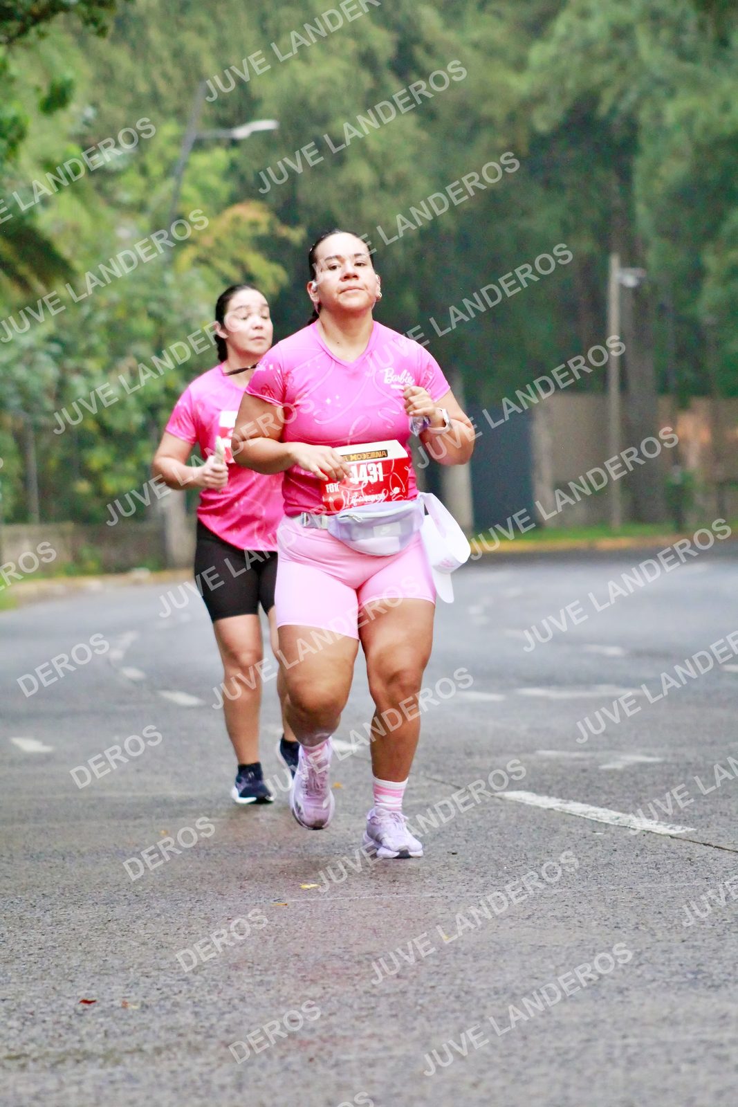Foto del BARBIE RUN GUADALAJARA en Paseo Andares, Blvd. Puerta de Hierro 4965, Zapopan a las 07:17 · Ruta