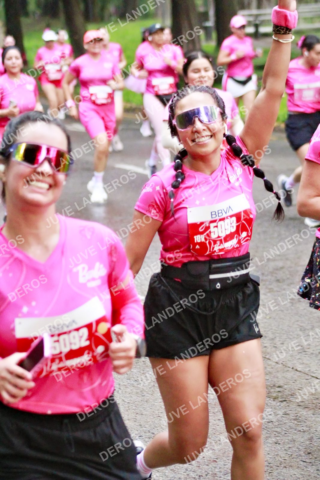 Foto del BARBIE RUN GUADALAJARA en Paseo Andares, Blvd. Puerta de Hierro 4965, Zapopan a las 07:05 · Ruta