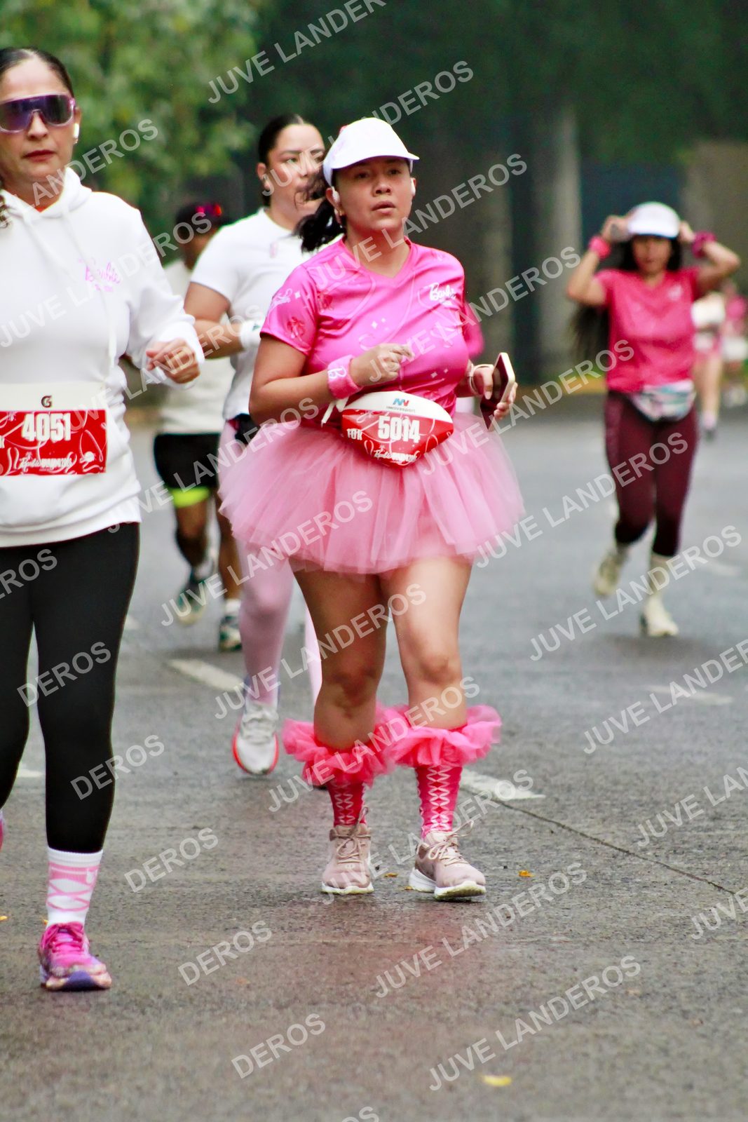 Foto del BARBIE RUN GUADALAJARA en Paseo Andares, Blvd. Puerta de Hierro 4965, Zapopan a las 07:09 · Ruta