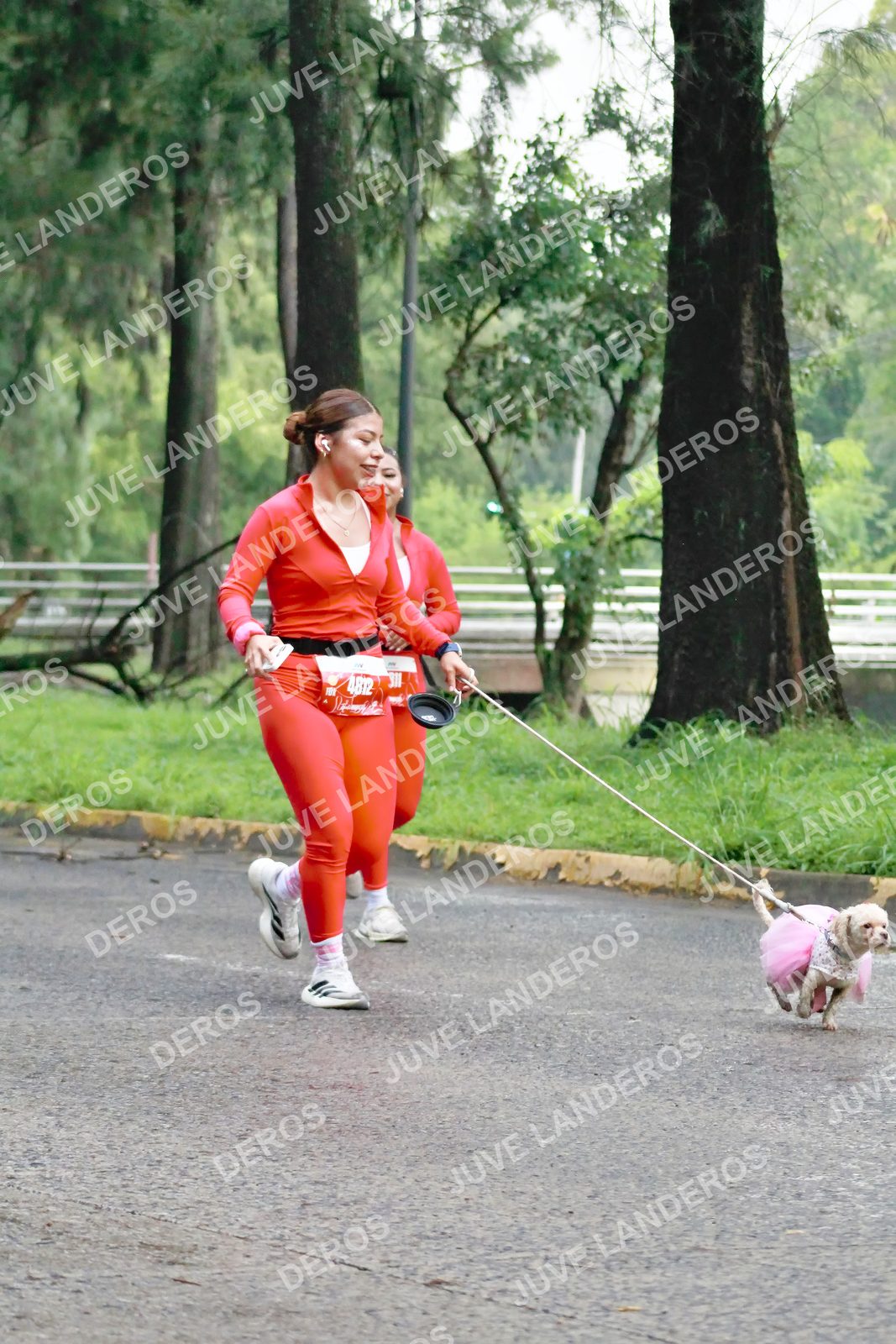 Foto del BARBIE RUN GUADALAJARA en Paseo Andares, Blvd. Puerta de Hierro 4965, Zapopan a las 07:28 · Ruta · dorsal 4812