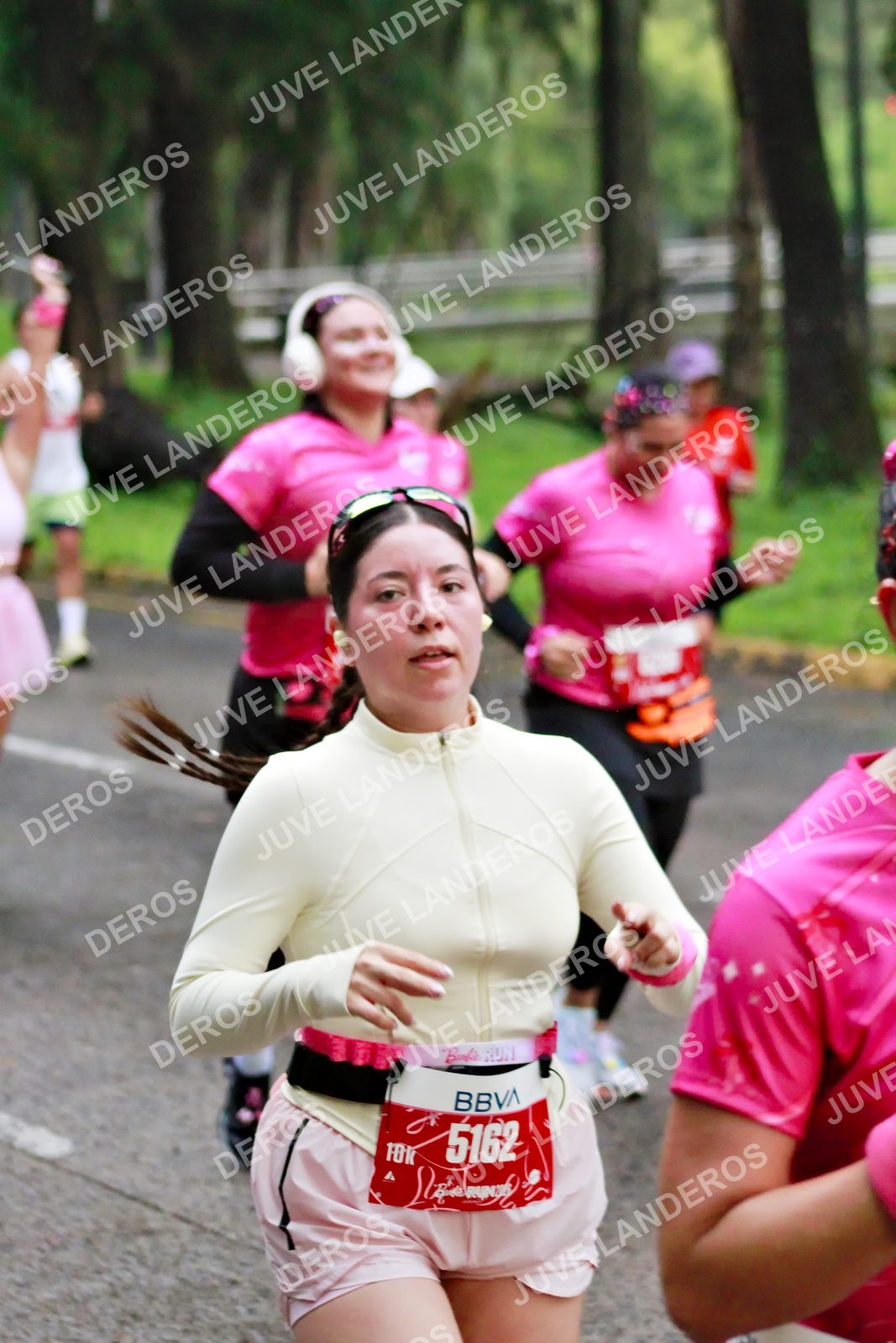 Foto del BARBIE RUN GUADALAJARA en Paseo Andares, Blvd. Puerta de Hierro 4965, Zapopan a las 07:05 · Ruta
