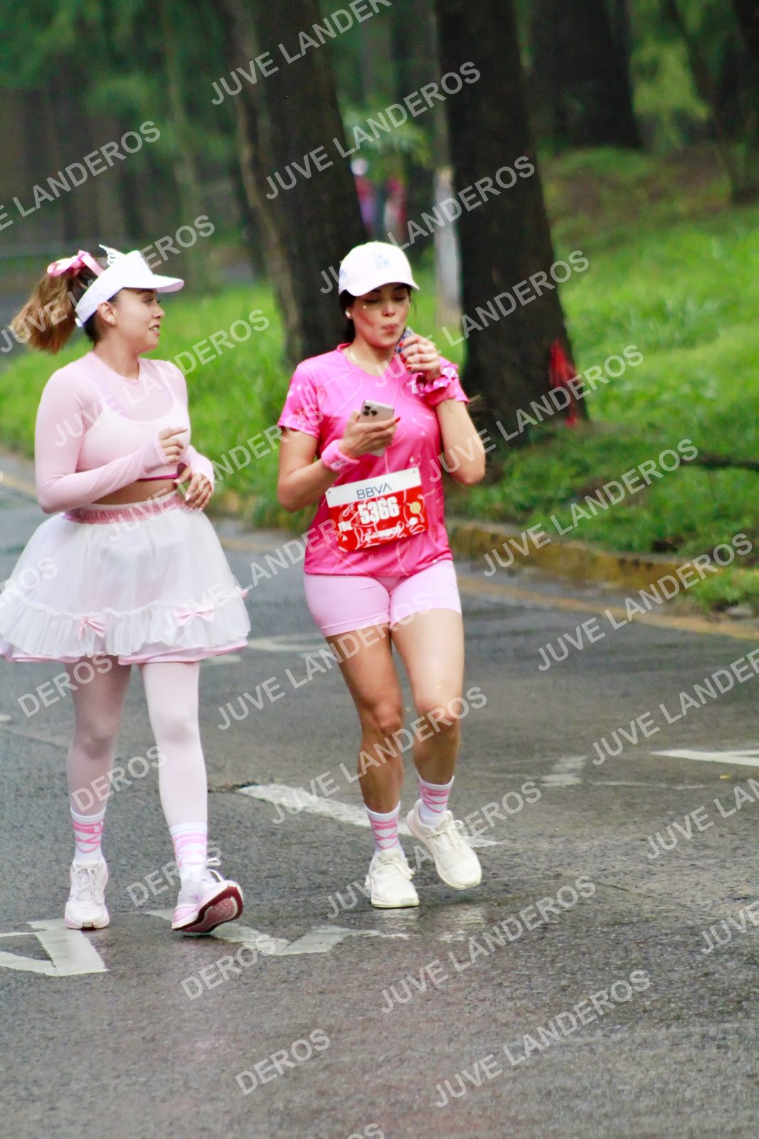 Foto del BARBIE RUN GUADALAJARA en Paseo Andares, Blvd. Puerta de Hierro 4965, Zapopan a las 07:10 · Ruta