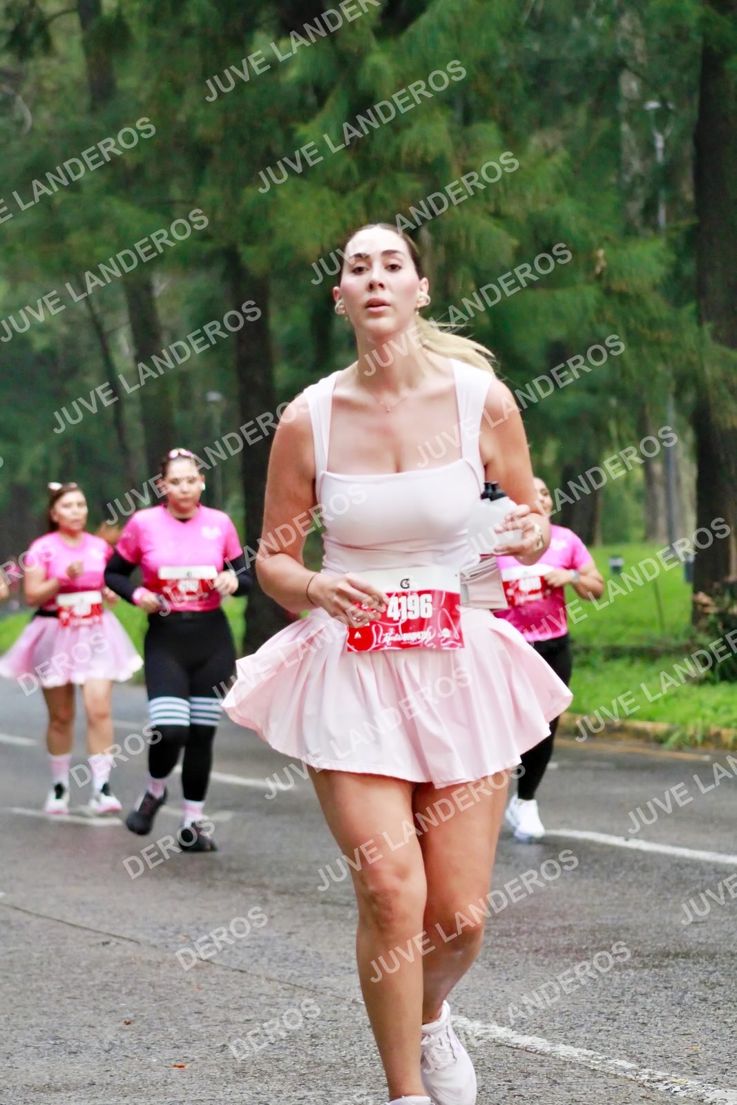 Foto del BARBIE RUN GUADALAJARA en Paseo Andares, Blvd. Puerta de Hierro 4965, Zapopan a las 07:08 · Ruta