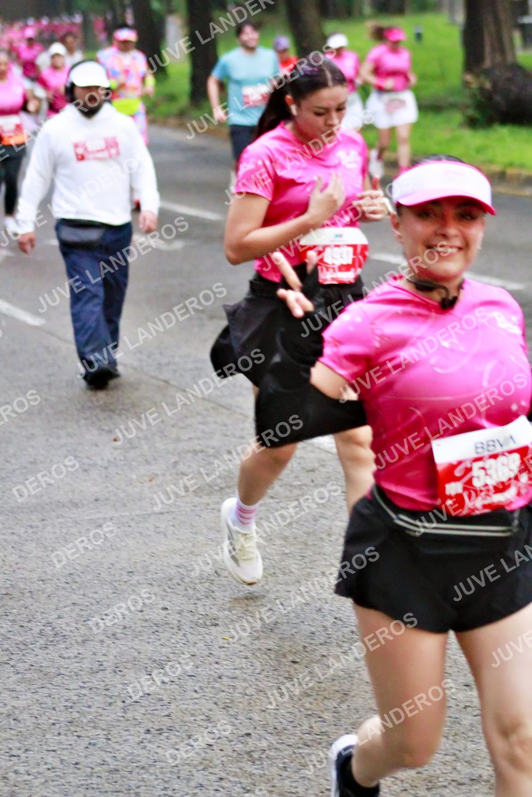 Foto del BARBIE RUN GUADALAJARA en Paseo Andares, Blvd. Puerta de Hierro 4965, Zapopan a las 07:05 · Ruta