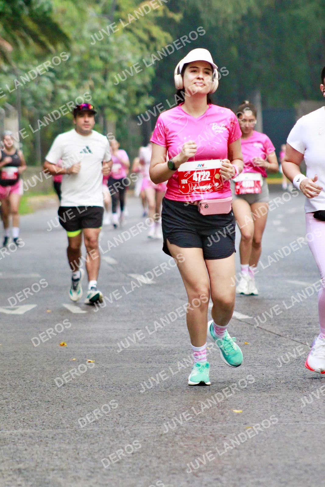 Foto del BARBIE RUN GUADALAJARA en Paseo Andares, Blvd. Puerta de Hierro 4965, Zapopan a las 07:09 · Ruta