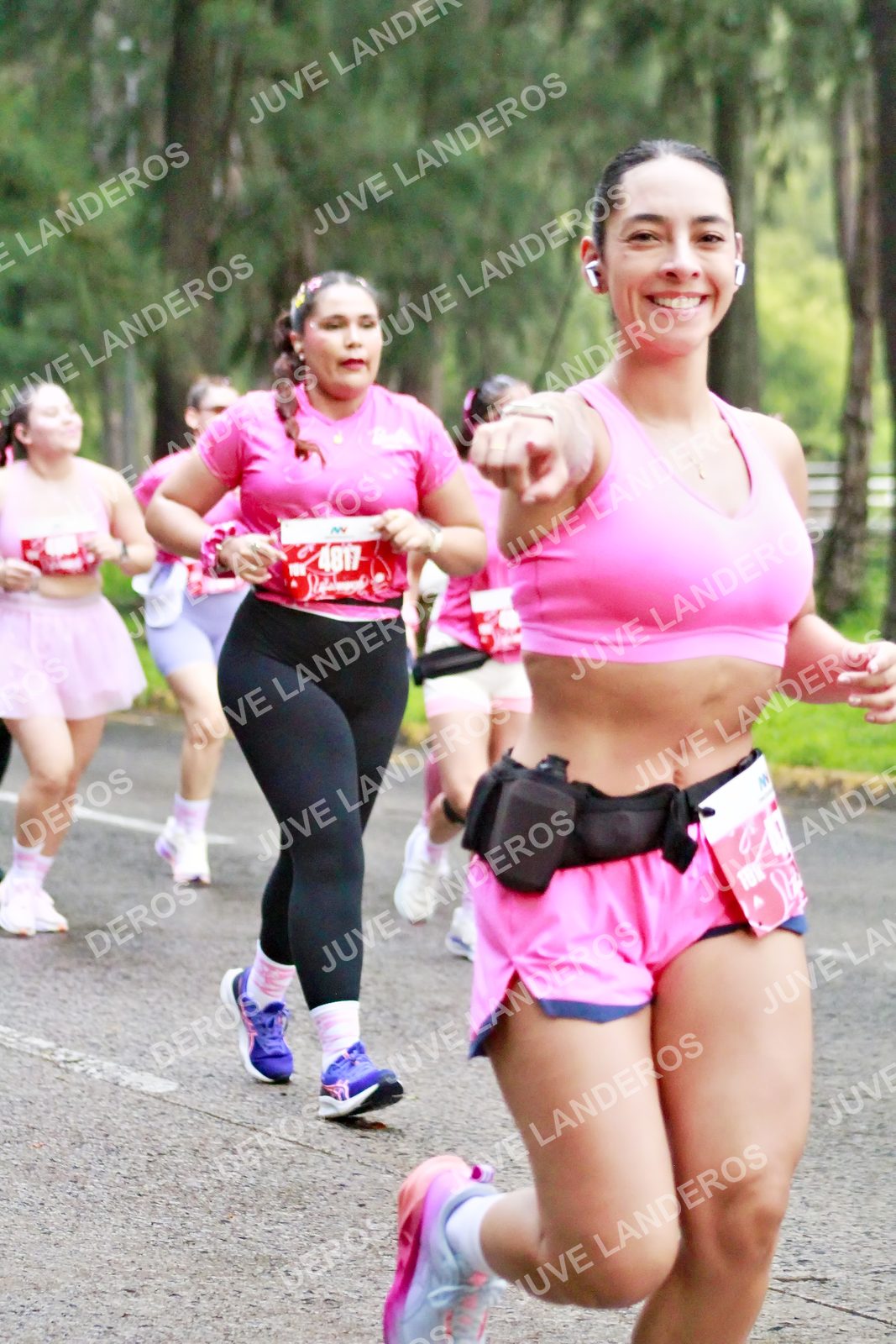 Foto del BARBIE RUN GUADALAJARA en Paseo Andares, Blvd. Puerta de Hierro 4965, Zapopan a las 07:07 · Ruta
