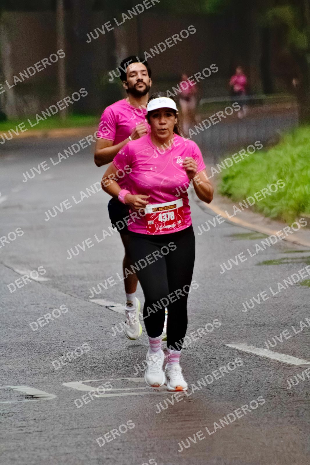 Foto del BARBIE RUN GUADALAJARA en Paseo Andares, Blvd. Puerta de Hierro 4965, Zapopan a las 06:58 · Ruta · dorsal 4378