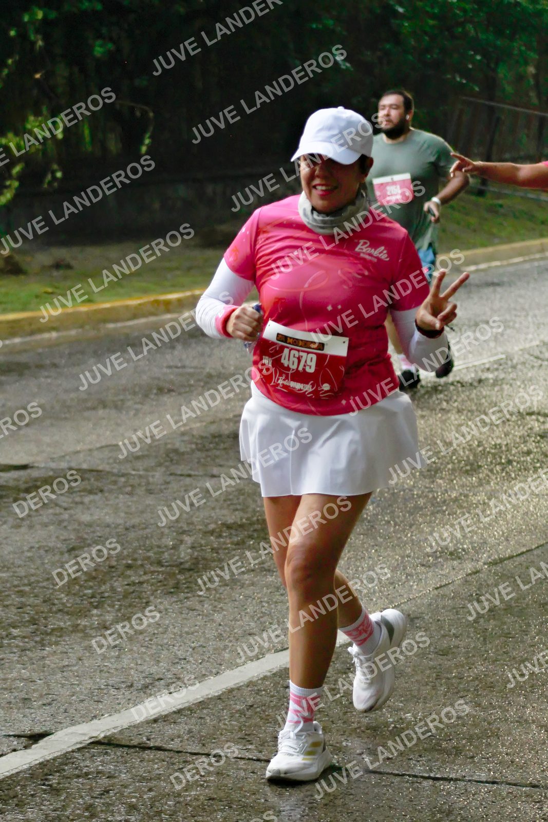 Foto del BARBIE RUN GUADALAJARA en Paseo Andares, Blvd. Puerta de Hierro 4965, Zapopan a las 07:39 · Ruta · dorsal 4679