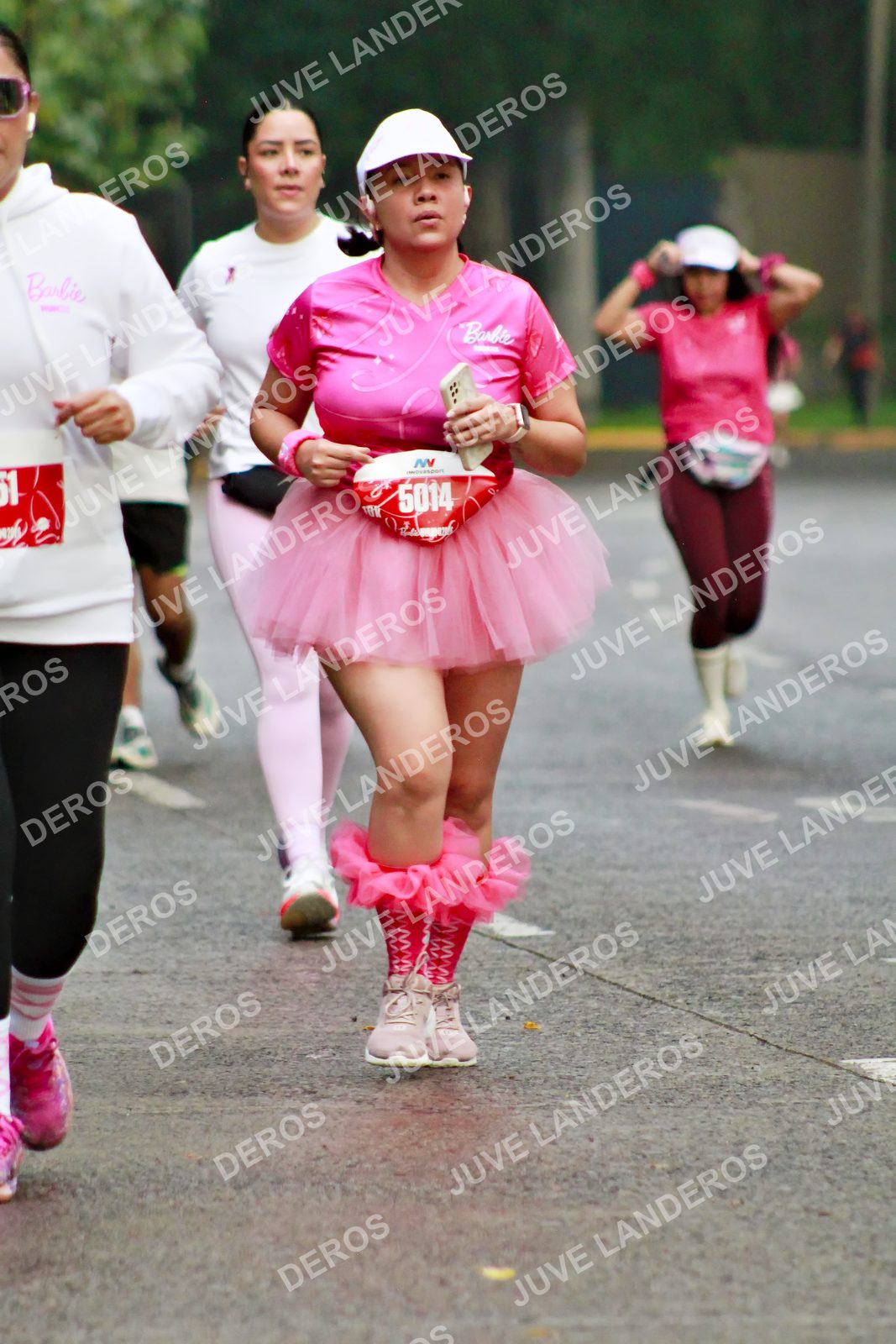 Foto del BARBIE RUN GUADALAJARA en Paseo Andares, Blvd. Puerta de Hierro 4965, Zapopan a las 07:09 · Ruta