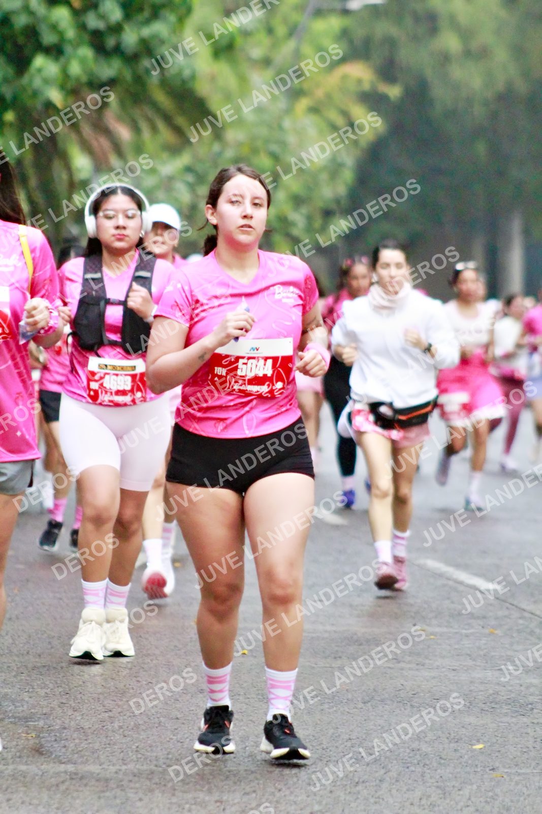 Foto del BARBIE RUN GUADALAJARA en Paseo Andares, Blvd. Puerta de Hierro 4965, Zapopan a las 07:06 · Ruta