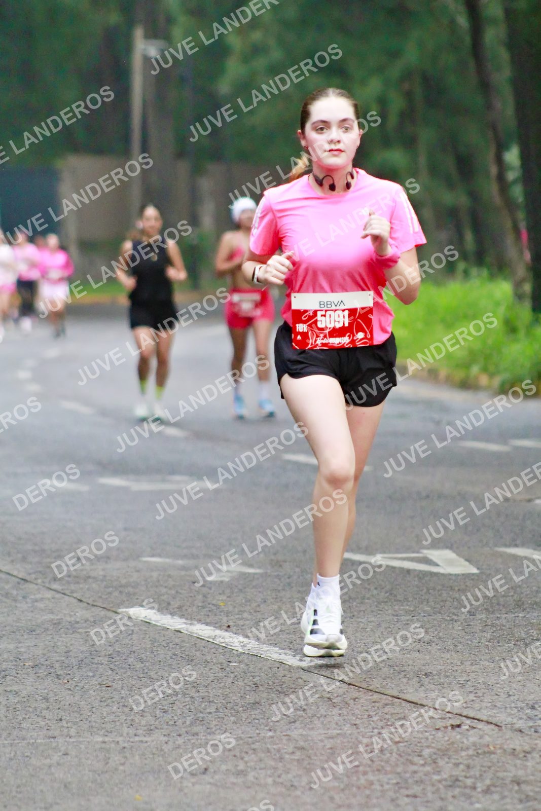 Foto del BARBIE RUN GUADALAJARA en Paseo Andares, Blvd. Puerta de Hierro 4965, Zapopan a las 07:08 · Ruta
