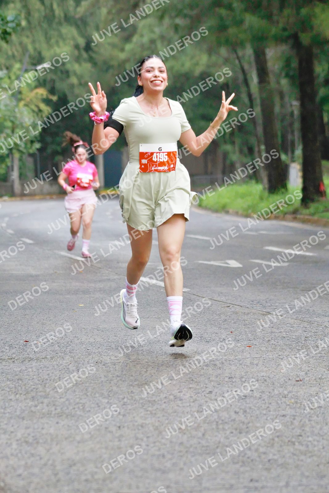Foto del BARBIE RUN GUADALAJARA en Paseo Andares, Blvd. Puerta de Hierro 4965, Zapopan a las 07:23 · Ruta · dorsal 4195